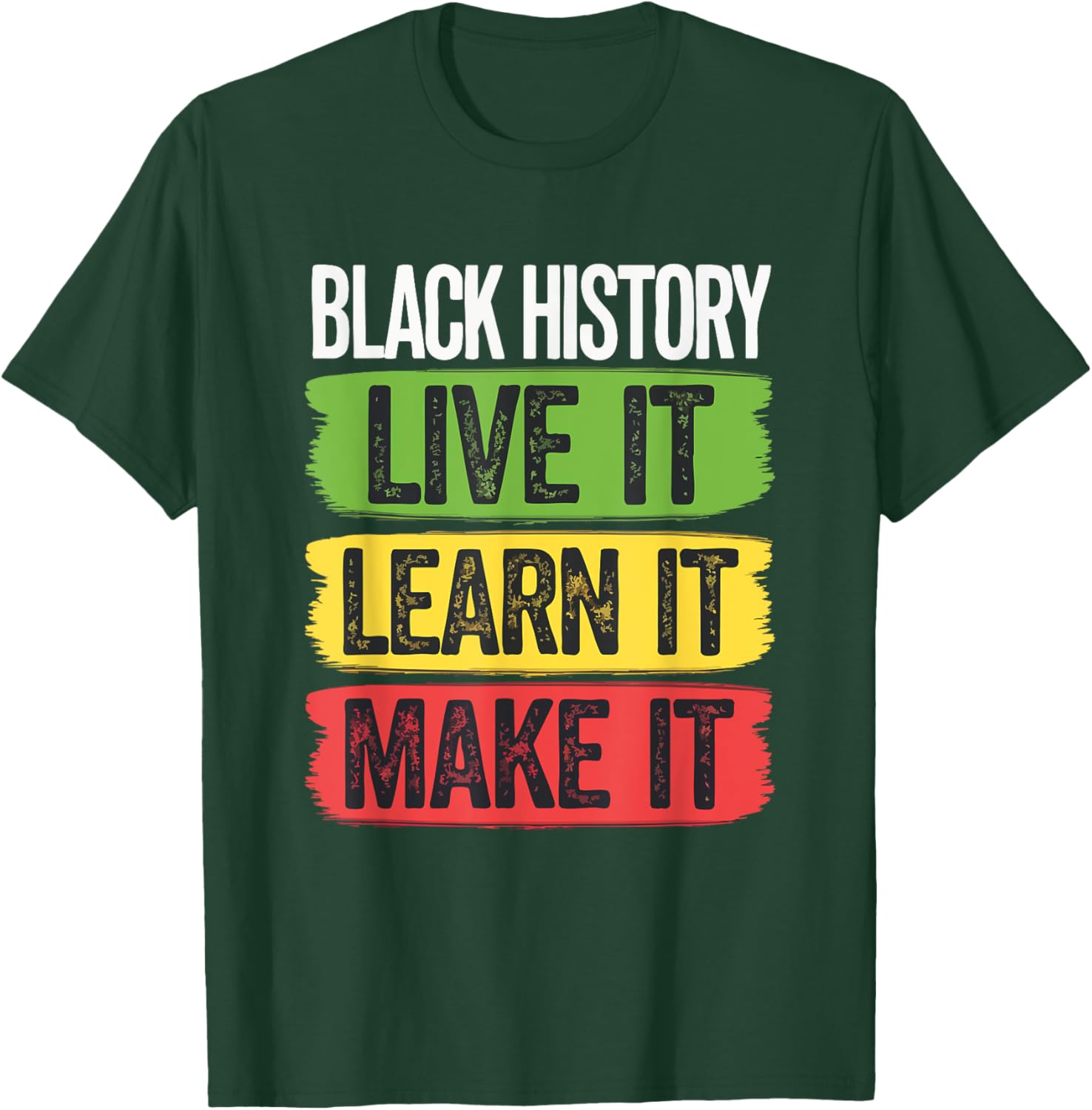 Celebrate Black History with Afro Motivation T-Shirt for All Day Comfort - 2