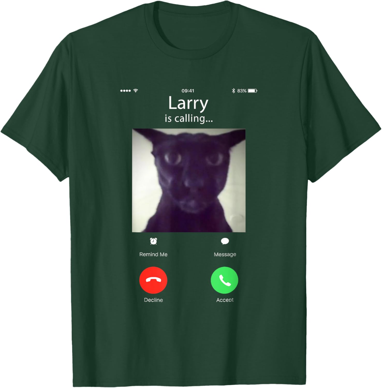 Funny Evil Larry Cat T-Shirt for Men, Women, and Kids - Meme Lovers Unite! - 3