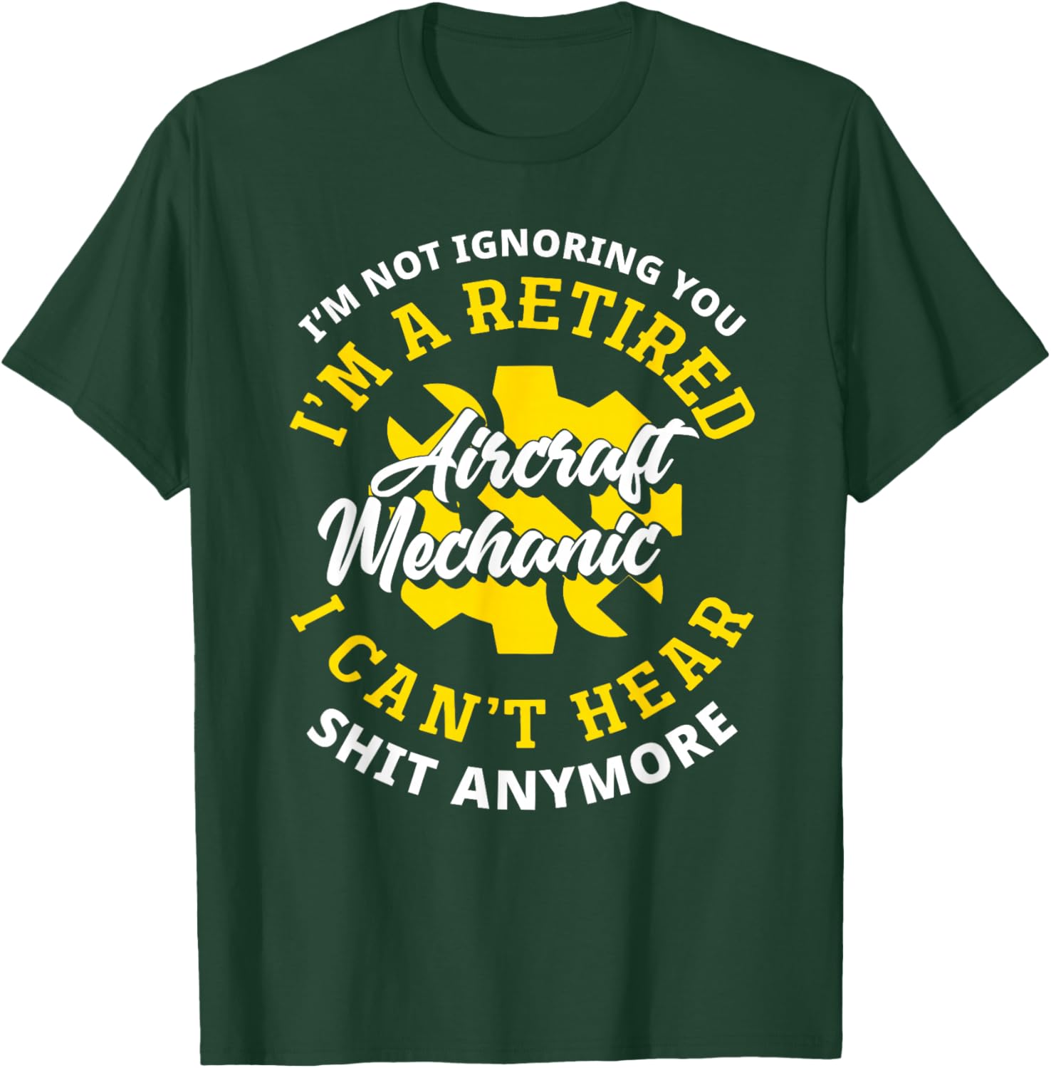 Retired Aircraft Mechanic T-Shirt – Funny Gift for Plane Lovers - 14