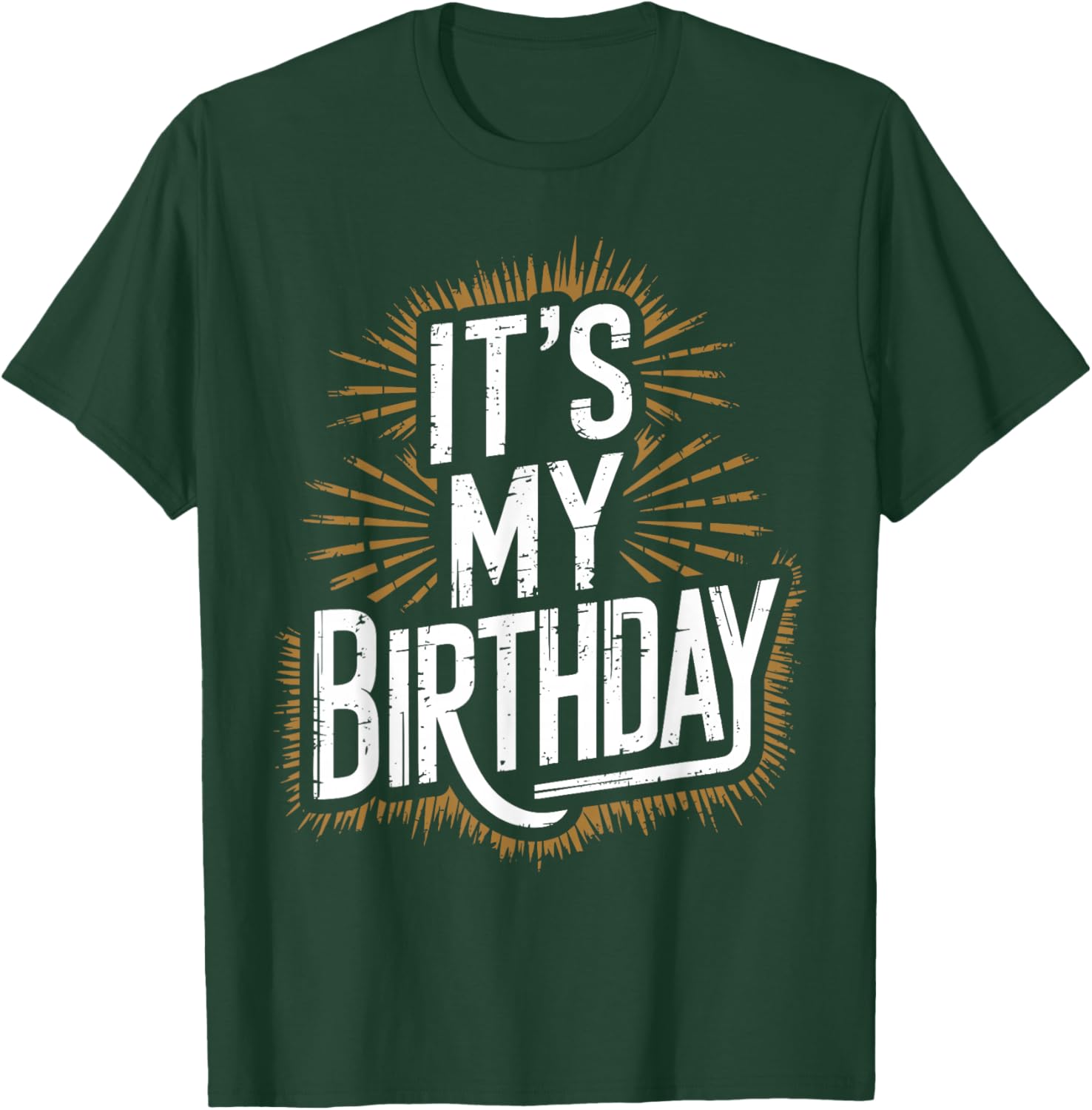 Vintage It's My Birthday Distressed T-Shirt for Men, Women, and Kids - 3