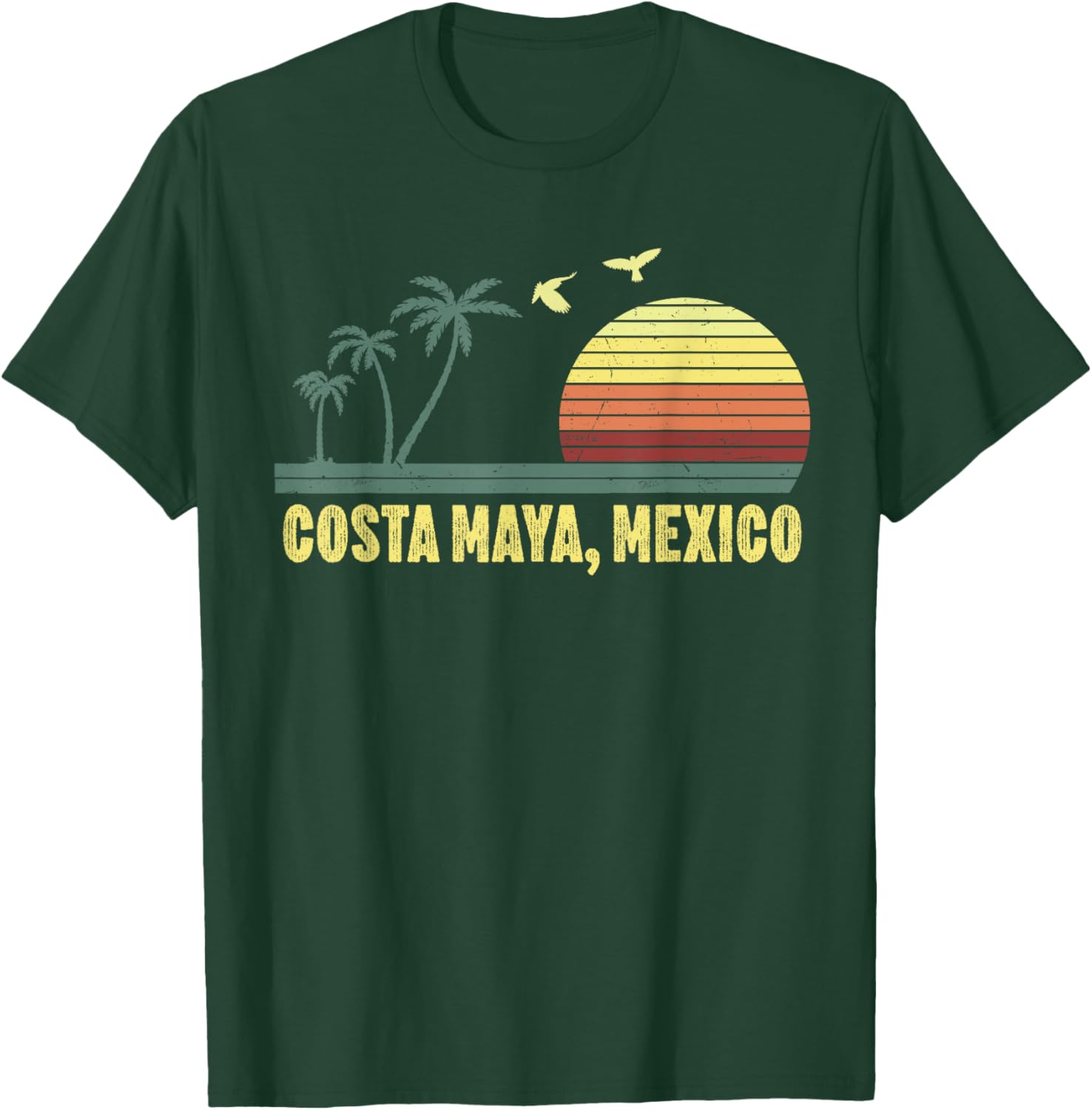 Costa Maya Mexico Souvenir T-Shirt for Men, Women, Boys, and Girls - 1