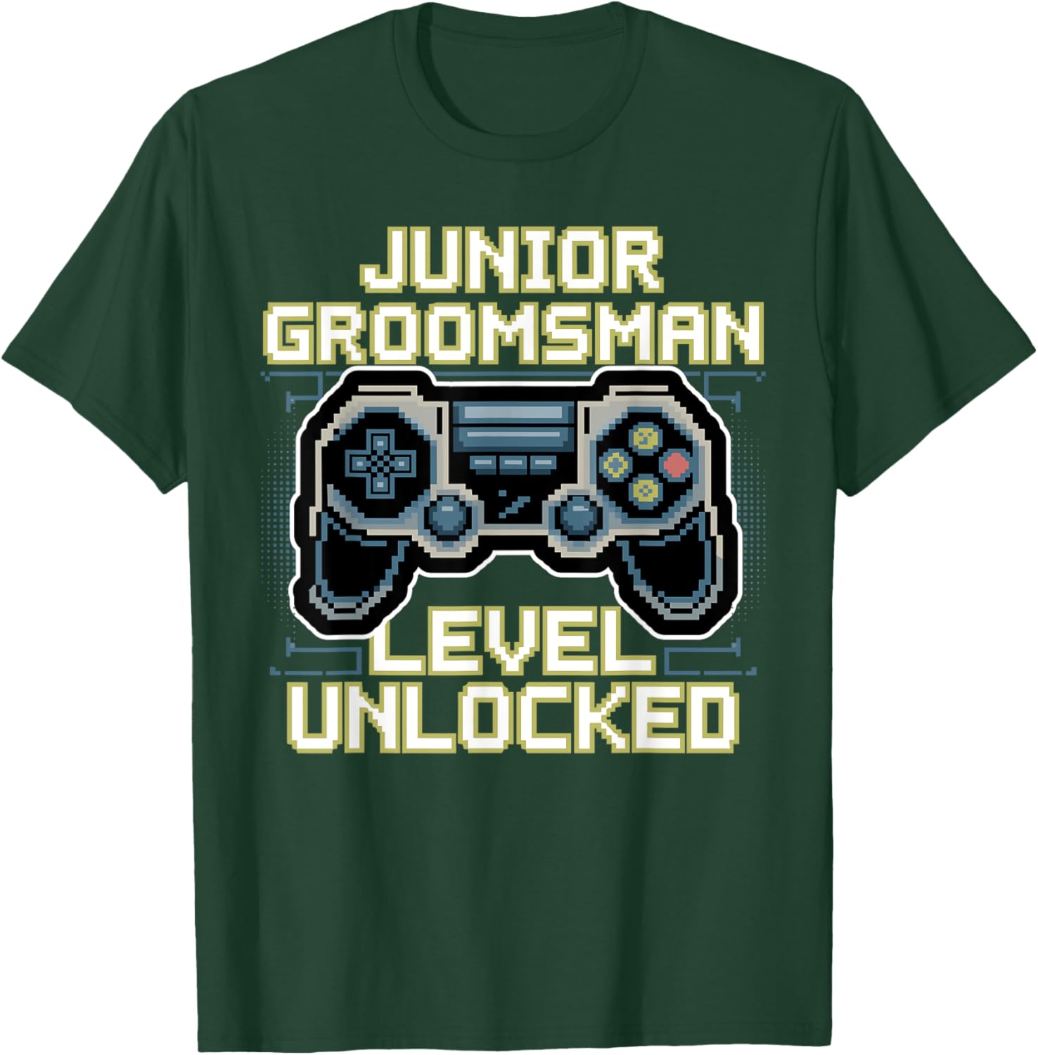 Cute Junior Groomsman Gaming T-Shirt for Boys - Perfect Wedding Outfit - 8