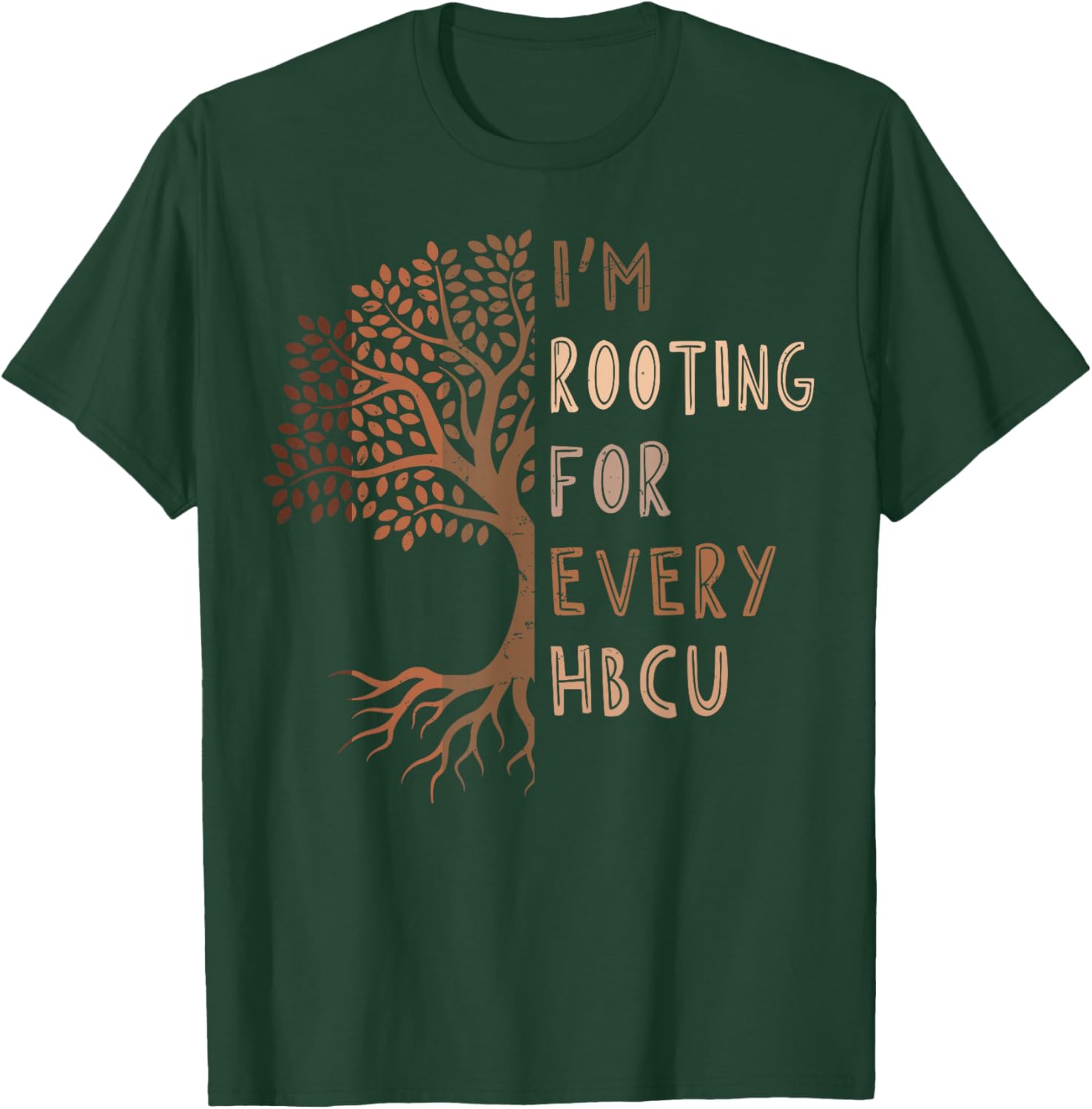 HBCU Black History Month I'm Rooting For Every HBCU T-Shirt for Proud Supporters - 5