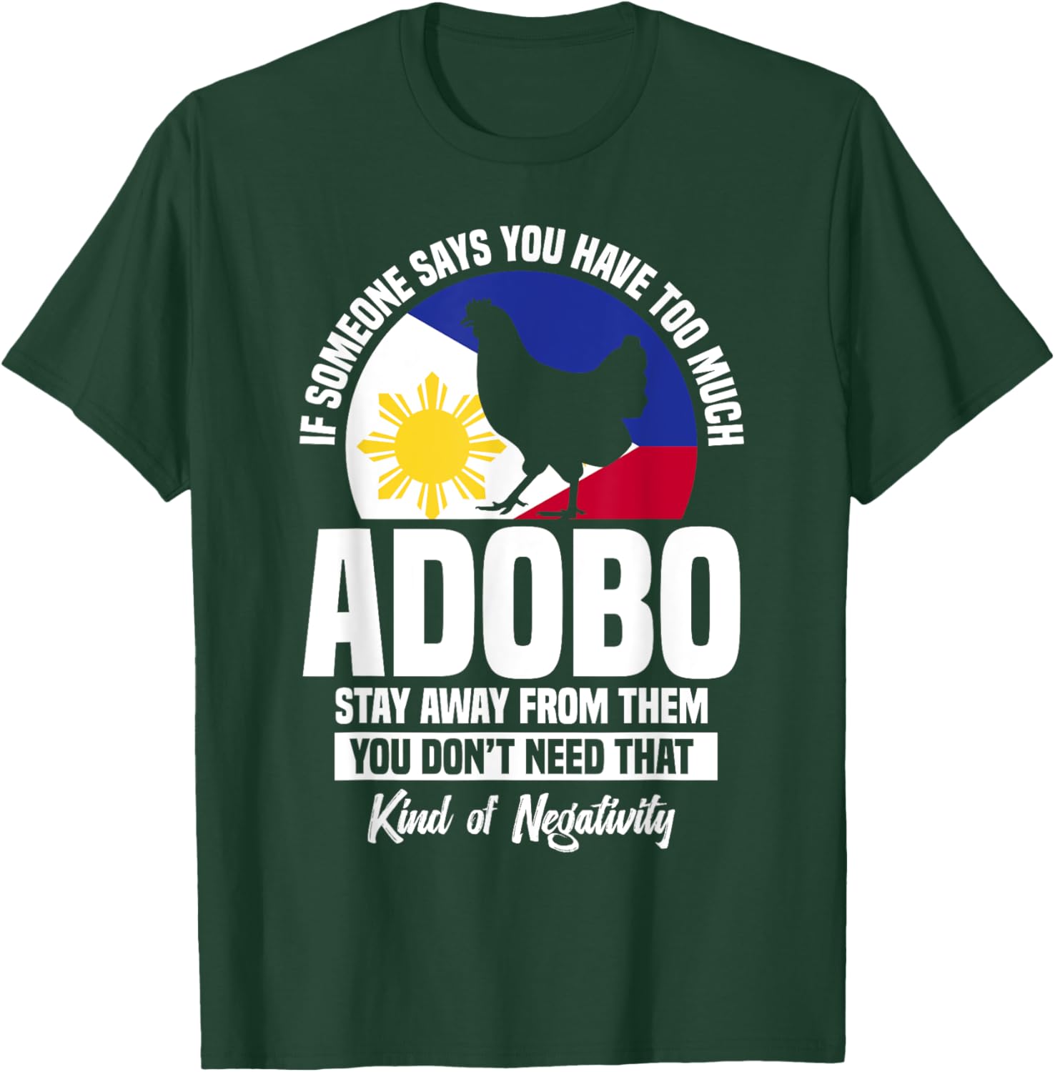 Chicken Adobo Lover T-Shirt for Filipino Food Fans and Snack Lovers - 7