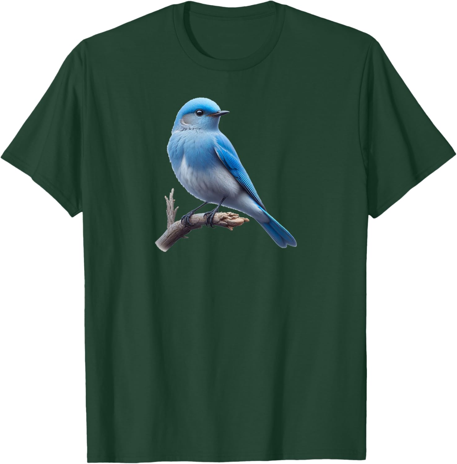 Mountain Bluebird T-Shirt - Stylish Bird Series Apparel for Nature Lovers - 28