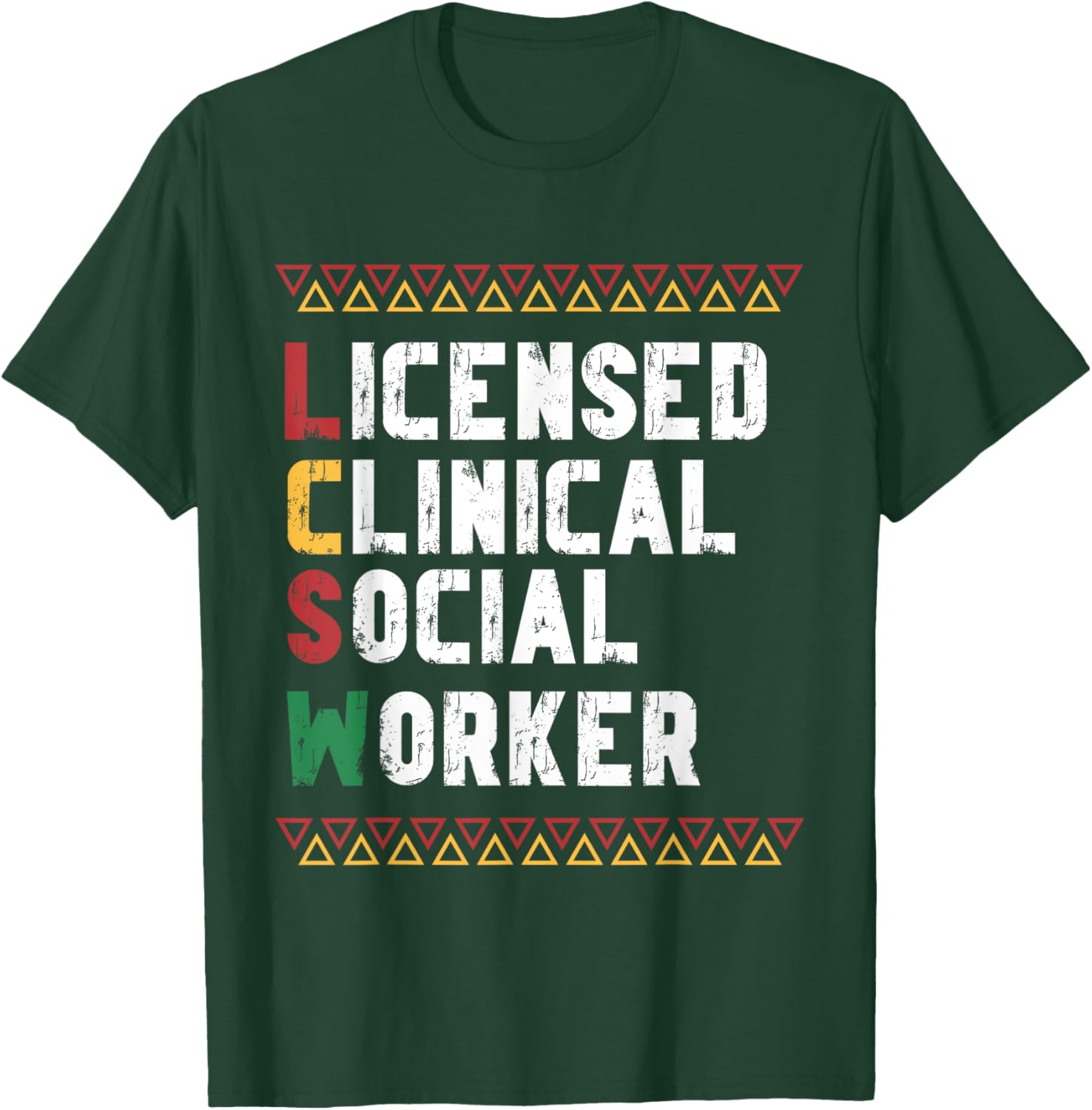 LCSW Graduation Appreciation T-Shirt for Licensed Clinical Social Workers - 2