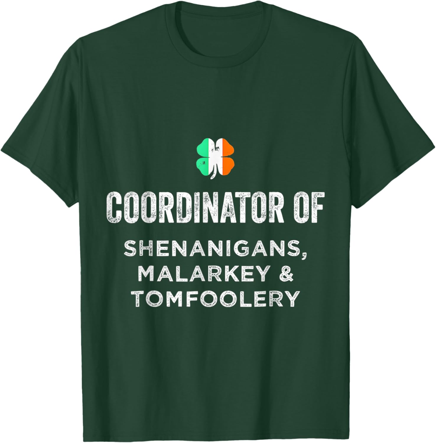 Shenanigans Coordinator St Patrick's Day Teacher T-Shirt for Fun Celebrations - 23