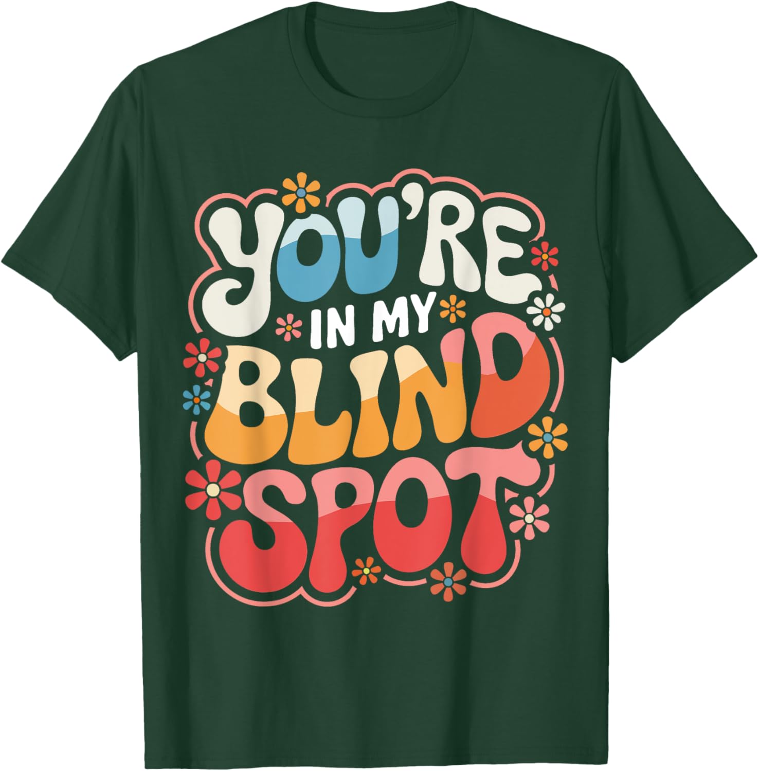 Funny Blind Spot T-Shirt Perfect for Car Lovers and Drivers - 14