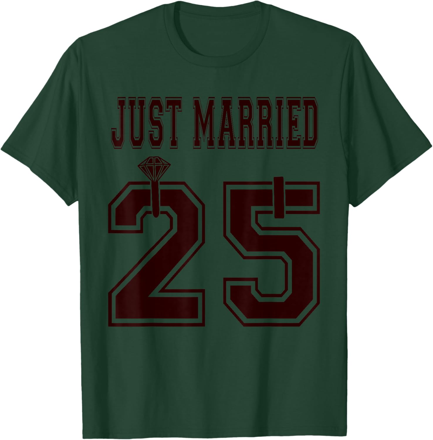Just Married 2025 Matching Honeymoon T-Shirts for Wife and Husband - 10
