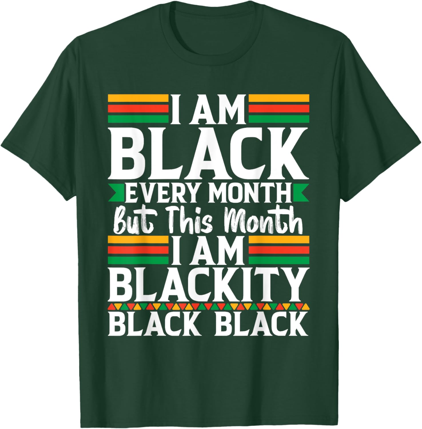 I'm Black Every Month T-Shirt - Celebrate Black Culture in Style - 23