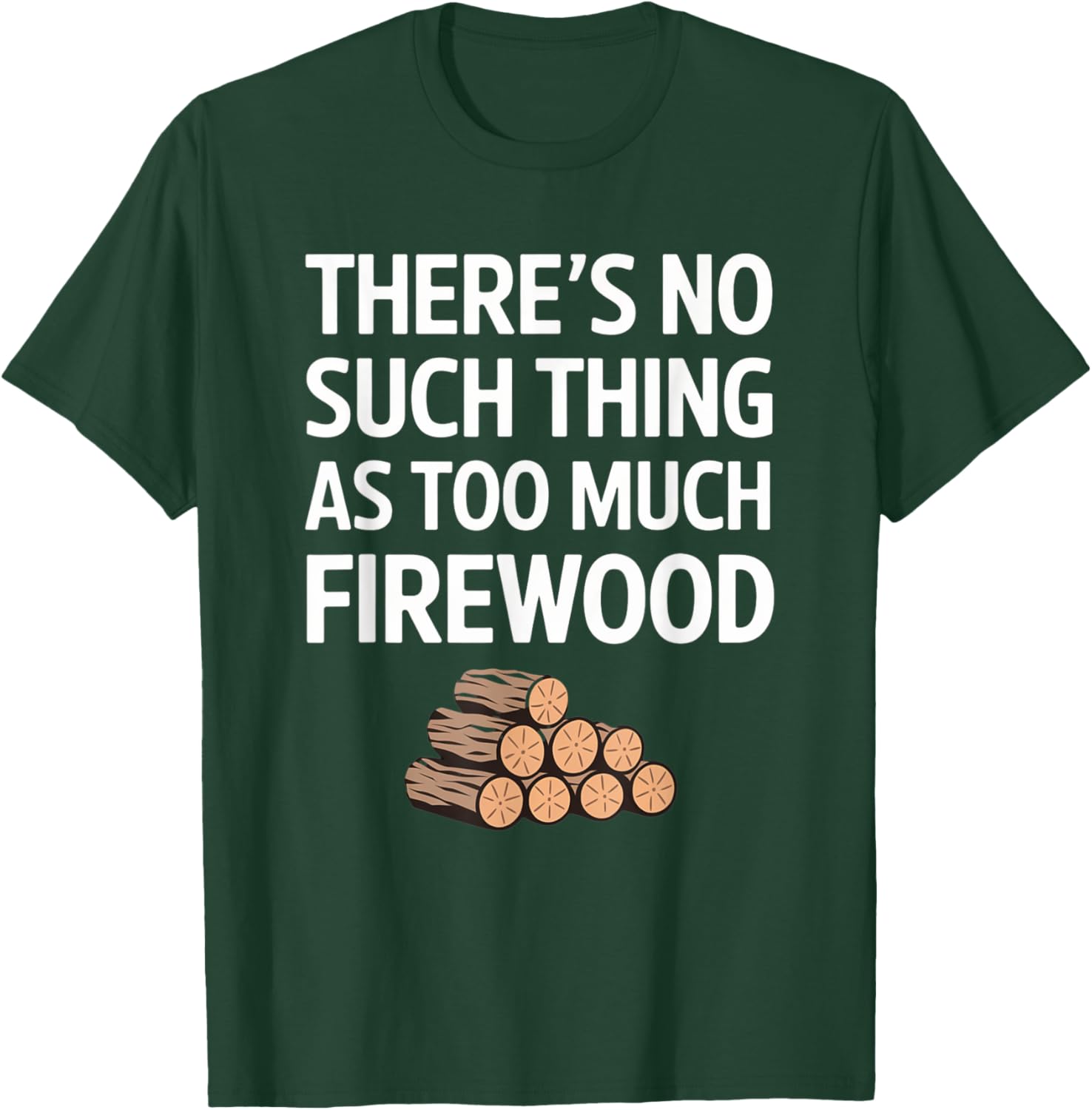 Funny Firewood Camper No Such Thing T-Shirt for Outdoor Lovers - 9