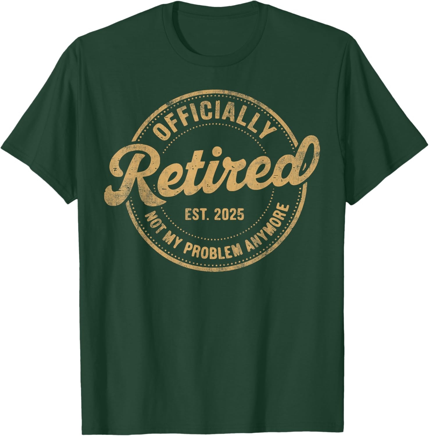 Funny Vintage Retired 2025 T-Shirt Perfect for Relaxed Living and Humor - 8