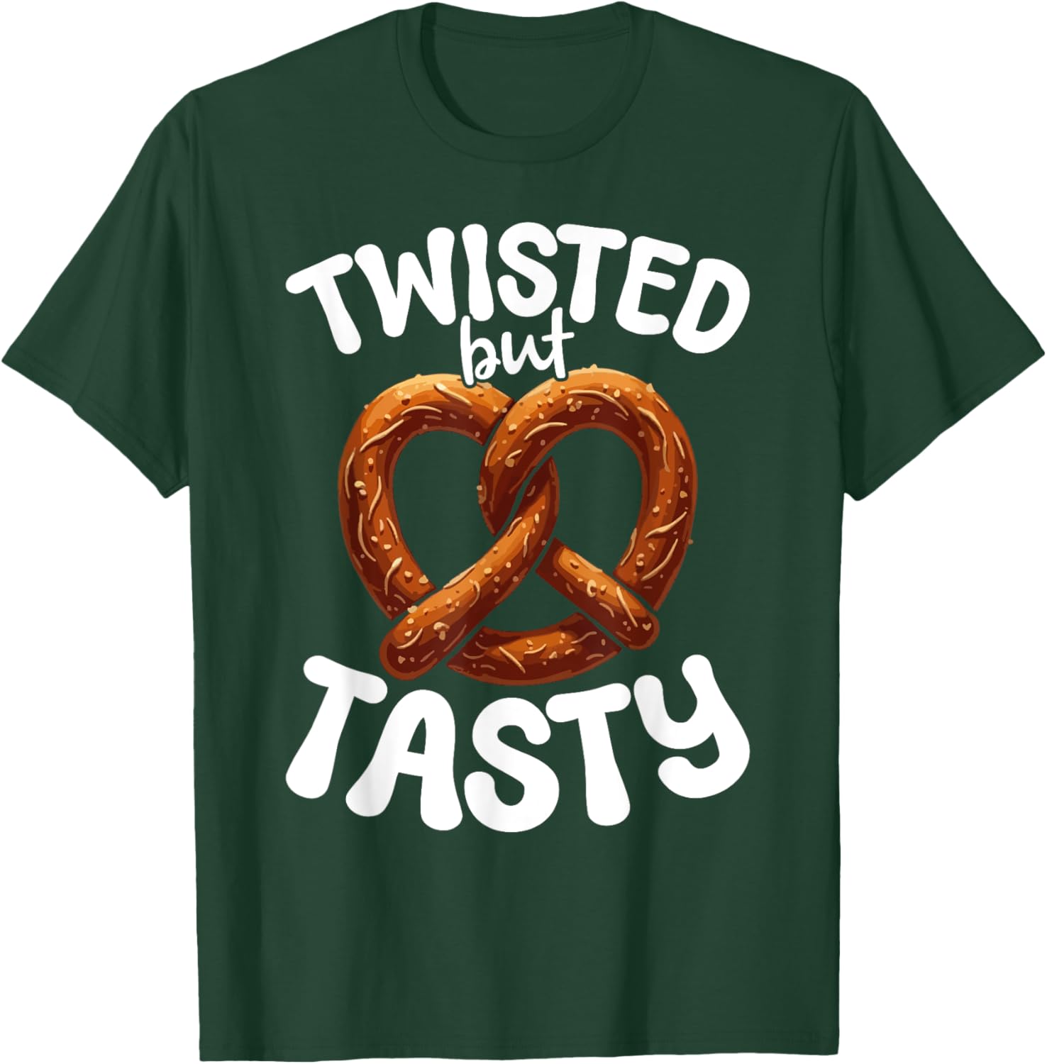 Pretzel Twisted But Tasty Pastry Lover T-Shirt for Foodies - 2