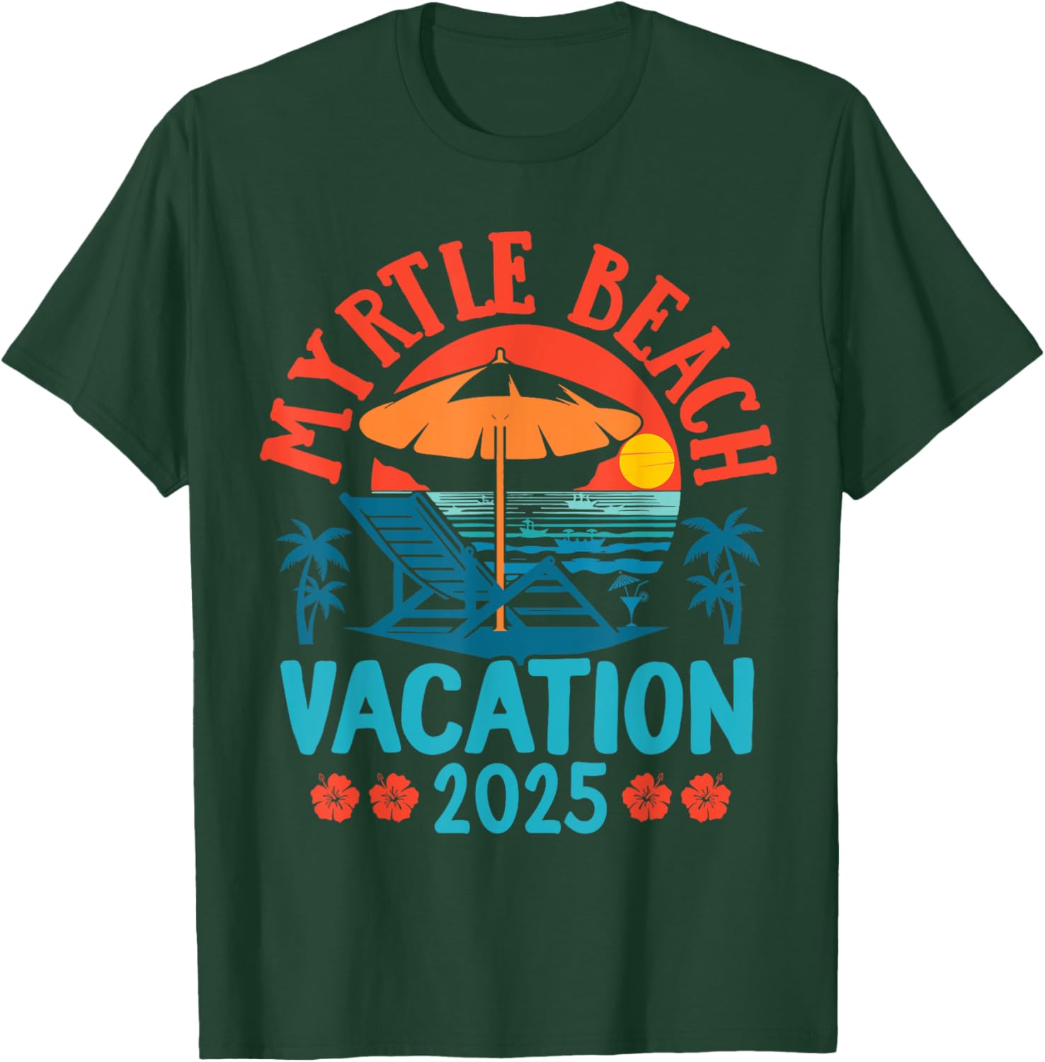 Myrtle Beach 2025 Family Matching T-Shirt for Memorable Vacations - 1