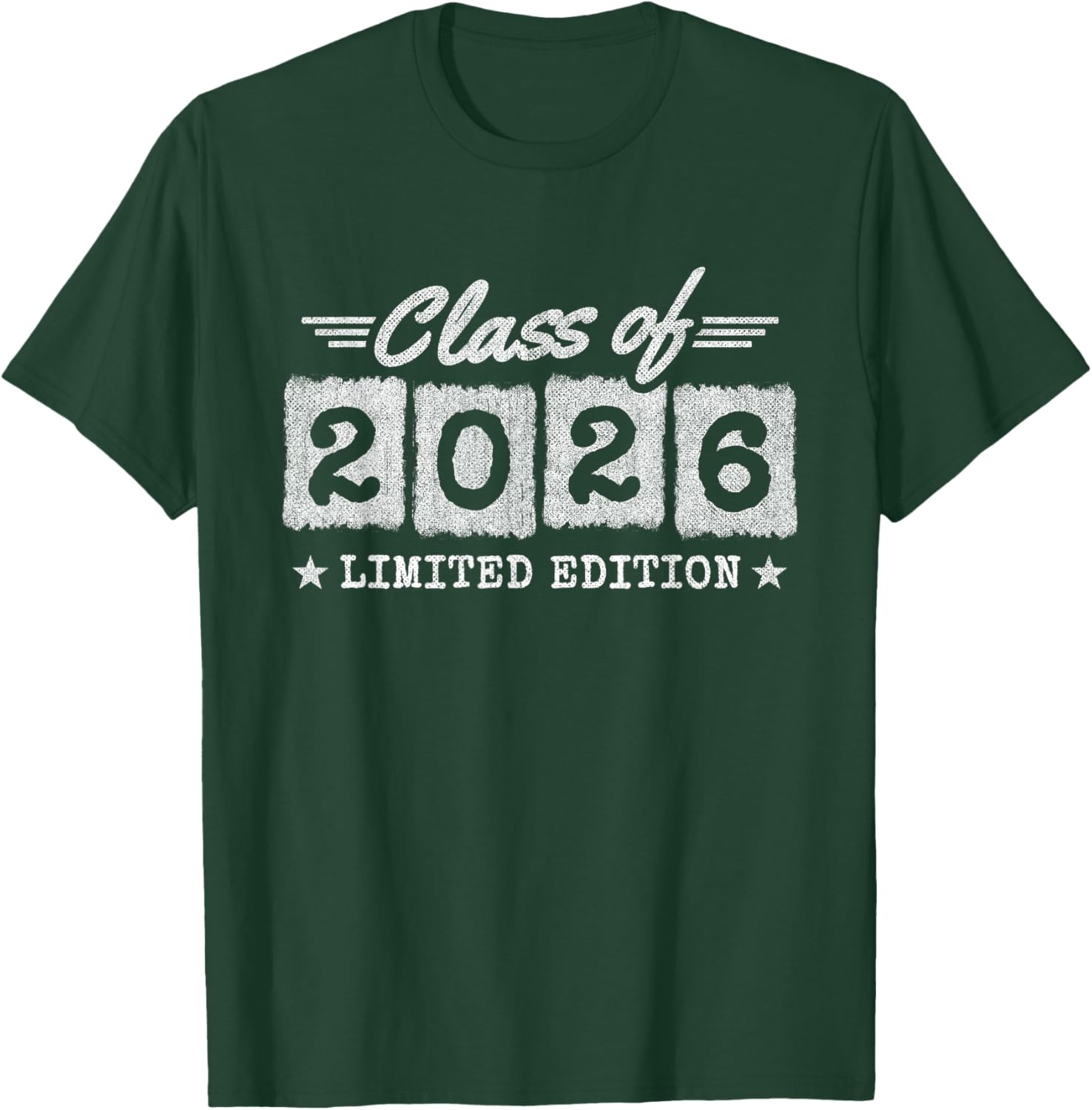 Senior Class of 2026 Graduation T-Shirt Stylish Fun Apparel Gift - 19
