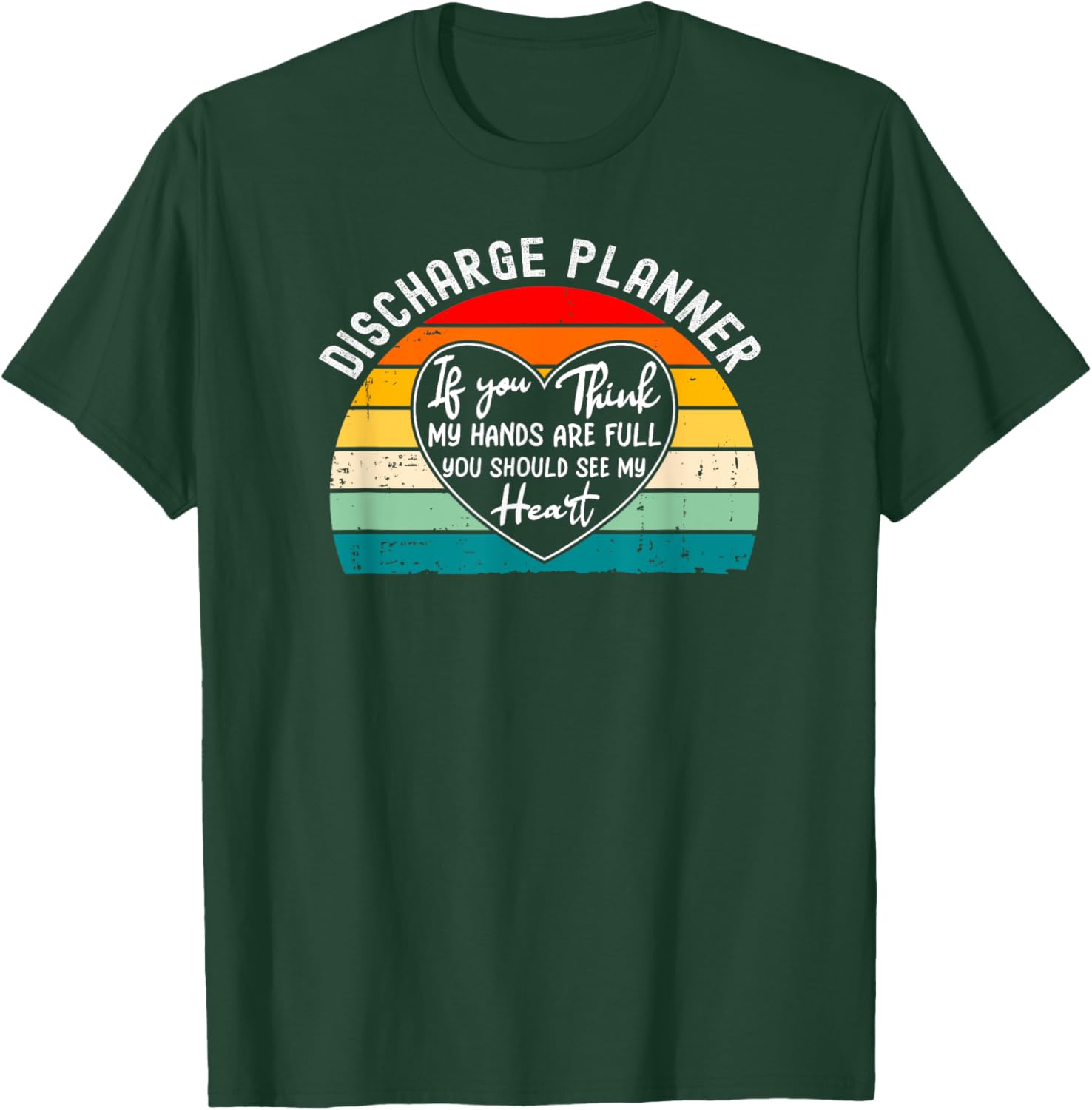 Discharge Planner Thank You T-Shirt - Perfect Gift for Heroes in Healthcare - 8