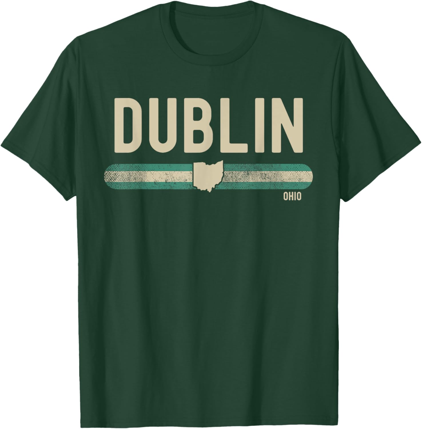 Dublin Ohio 80s Style T-Shirt for Retro Travel Lovers - 15