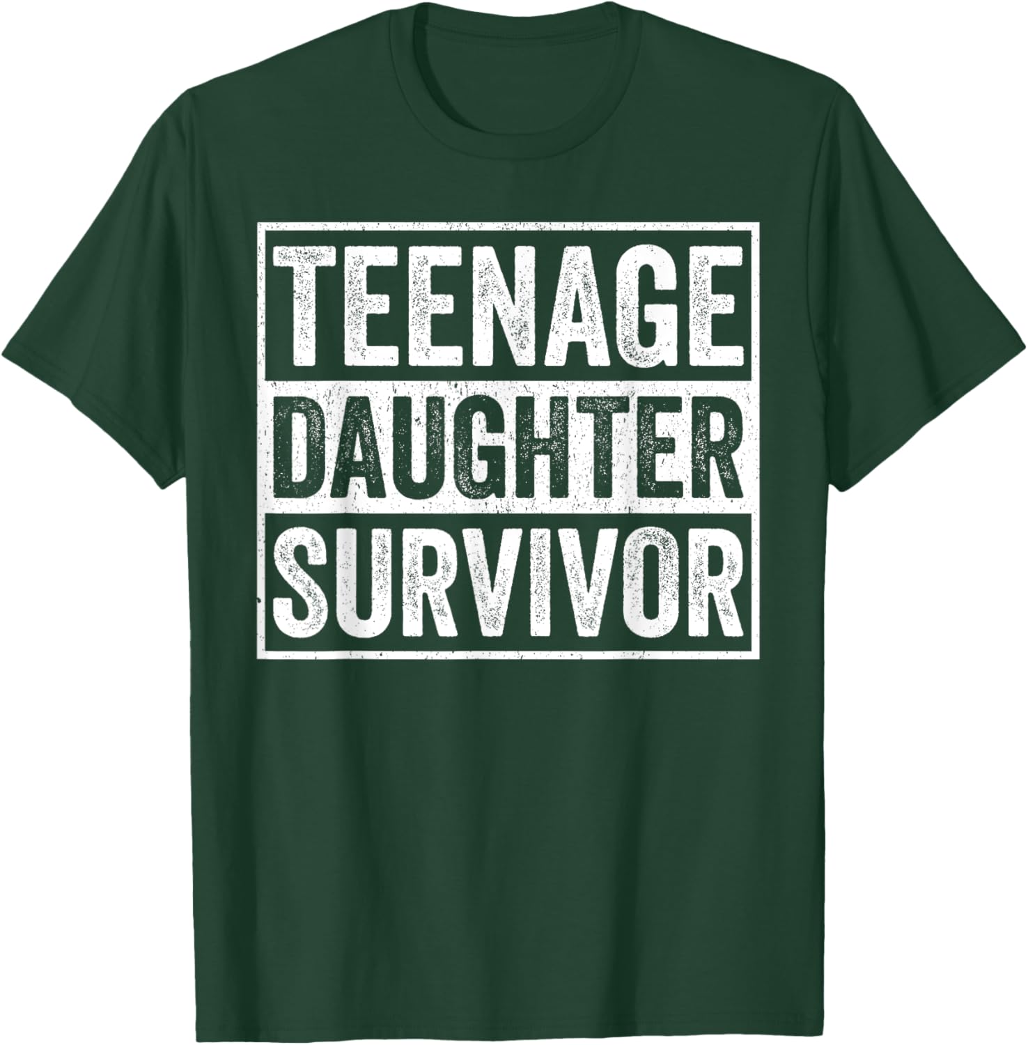 Funny Dad Survivor T-Shirt for Fathers Day Gift - Perfect for Daughters - 1