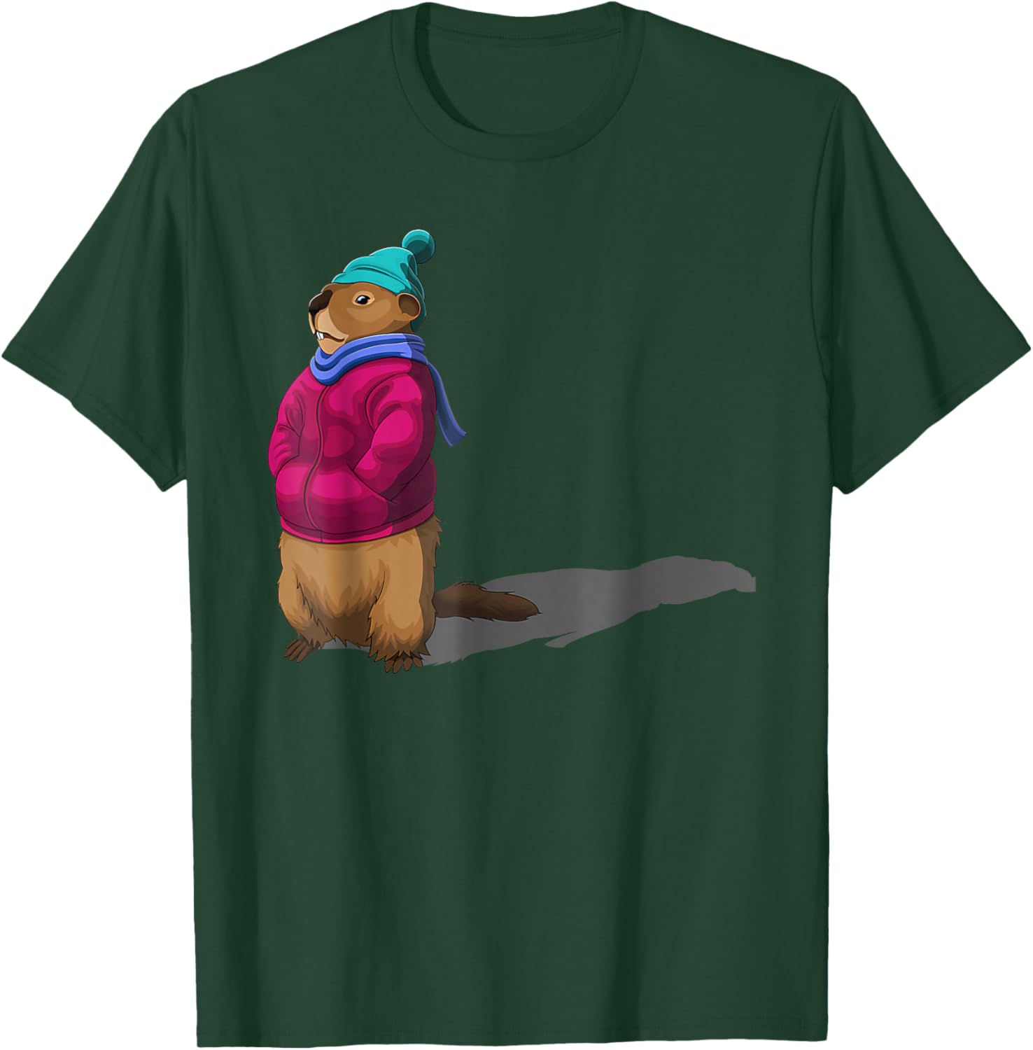 Funny Ground Hog Day T-Shirt for Men and Women - Cute Groundhog Design - 29