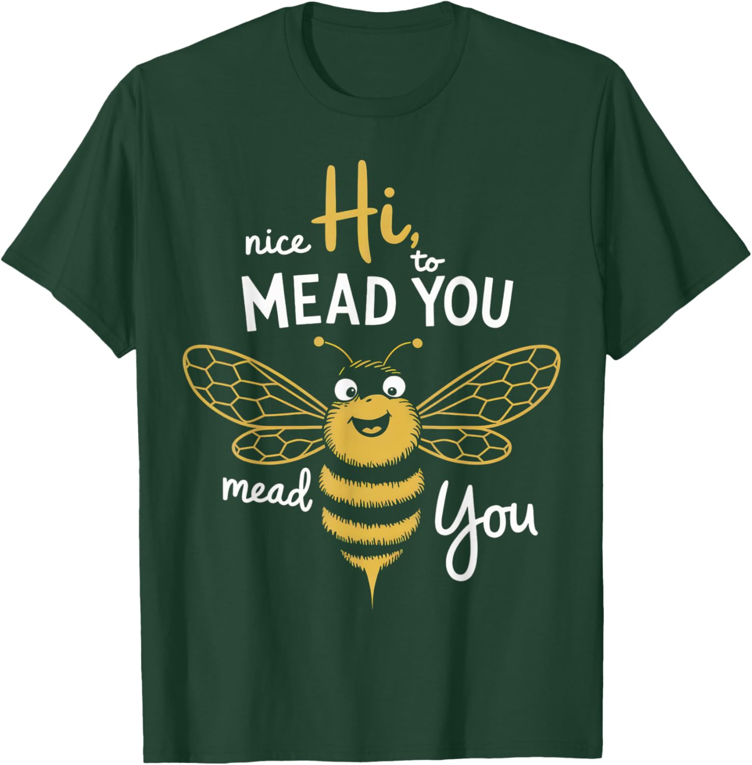 Cute Bee Buzz Humor T-Shirt for Honey Love and Mead Enthusiasts - 4