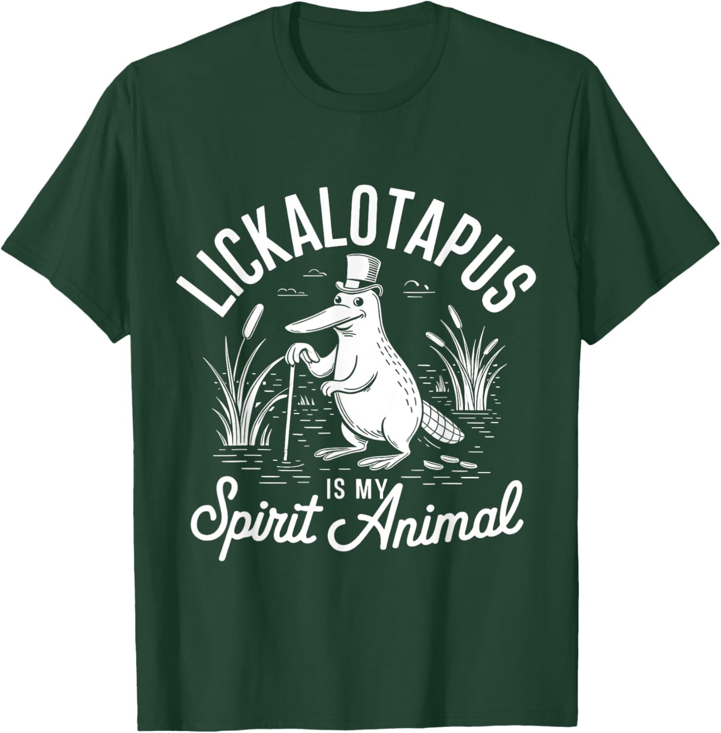 Funny Lickalotapus Lover T-Shirt - My Spirit Animal Apparel - 15