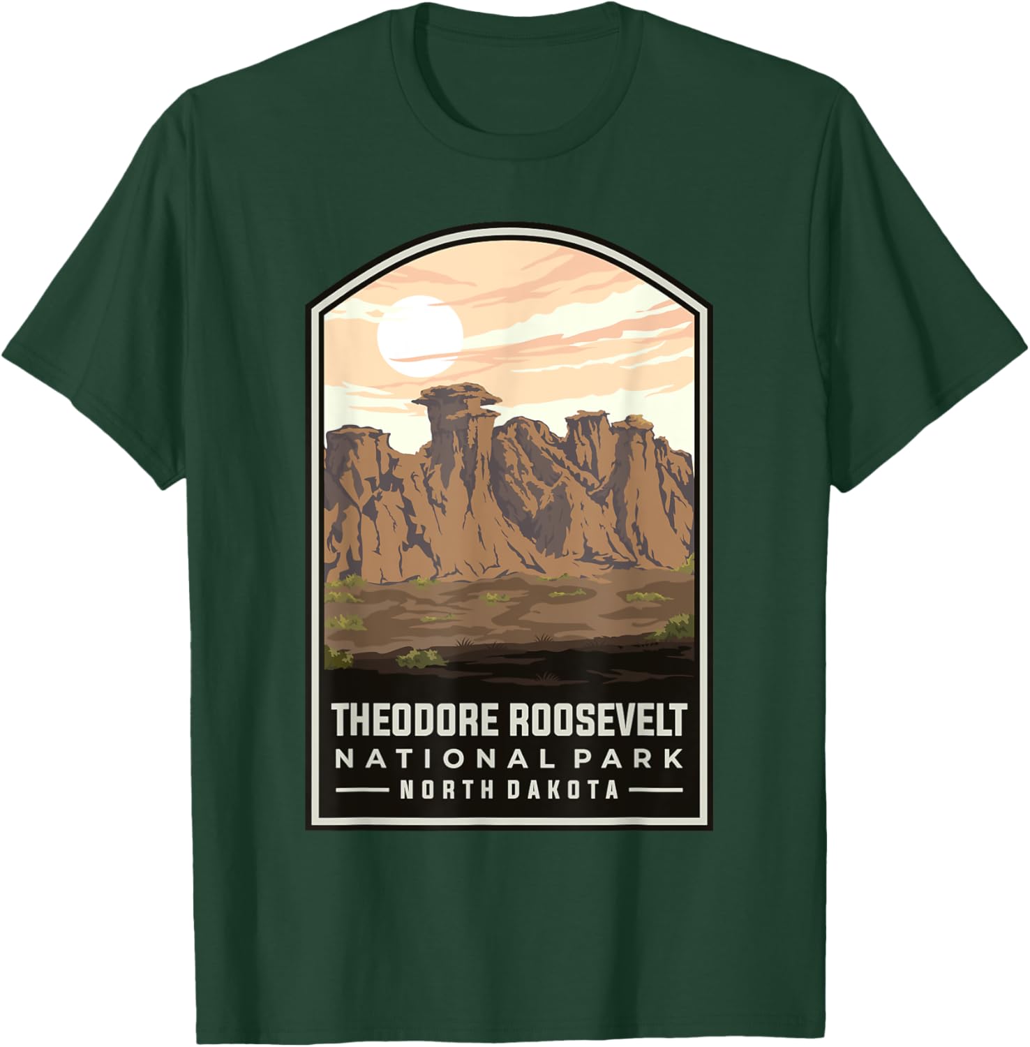 Theodore Roosevelt National Park T-Shirt Perfect for Outdoor Enthusiasts - 5
