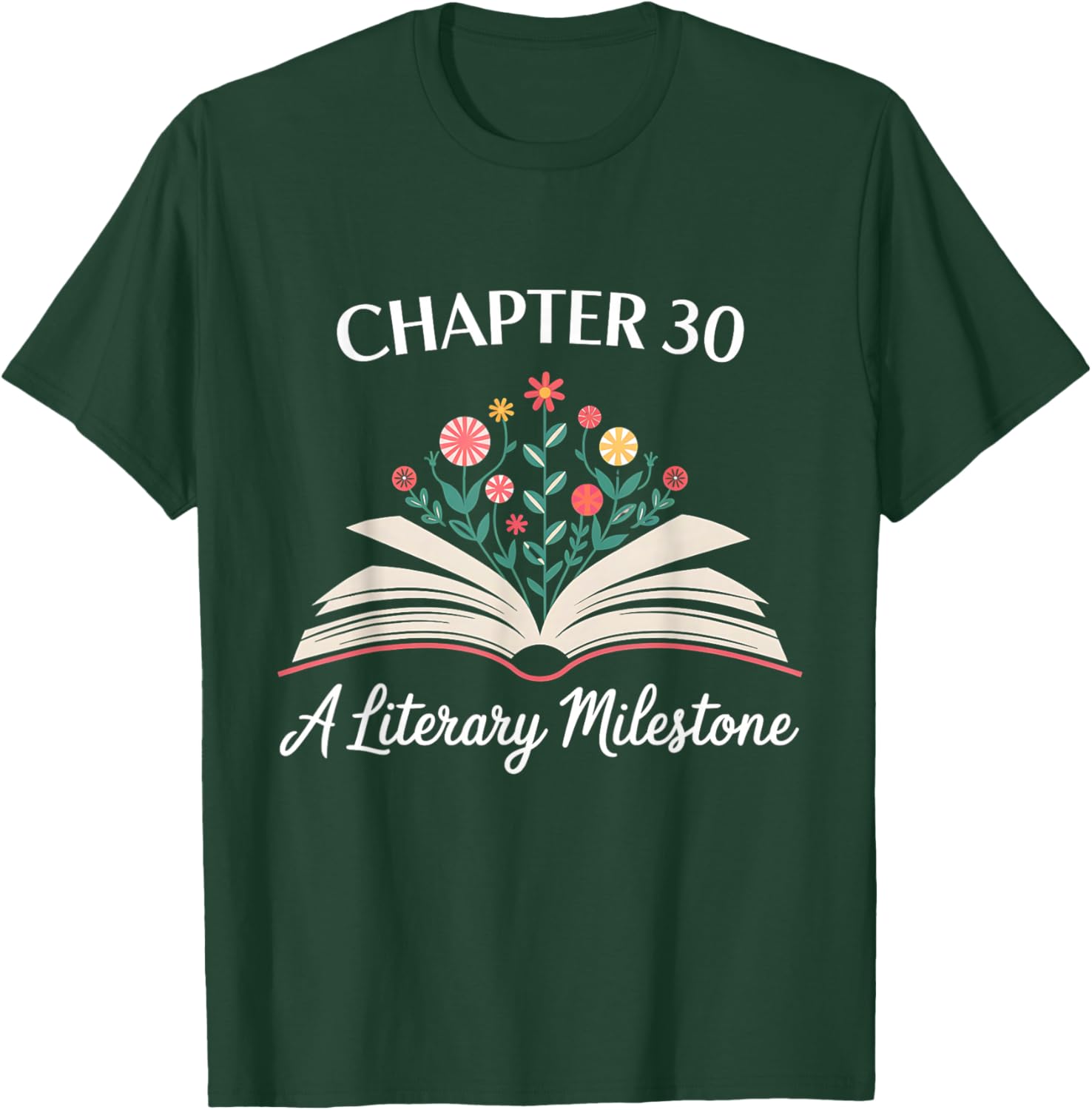 Funny 30th Birthday T-Shirt Chapter 30 Literary Milestone Gift - 5