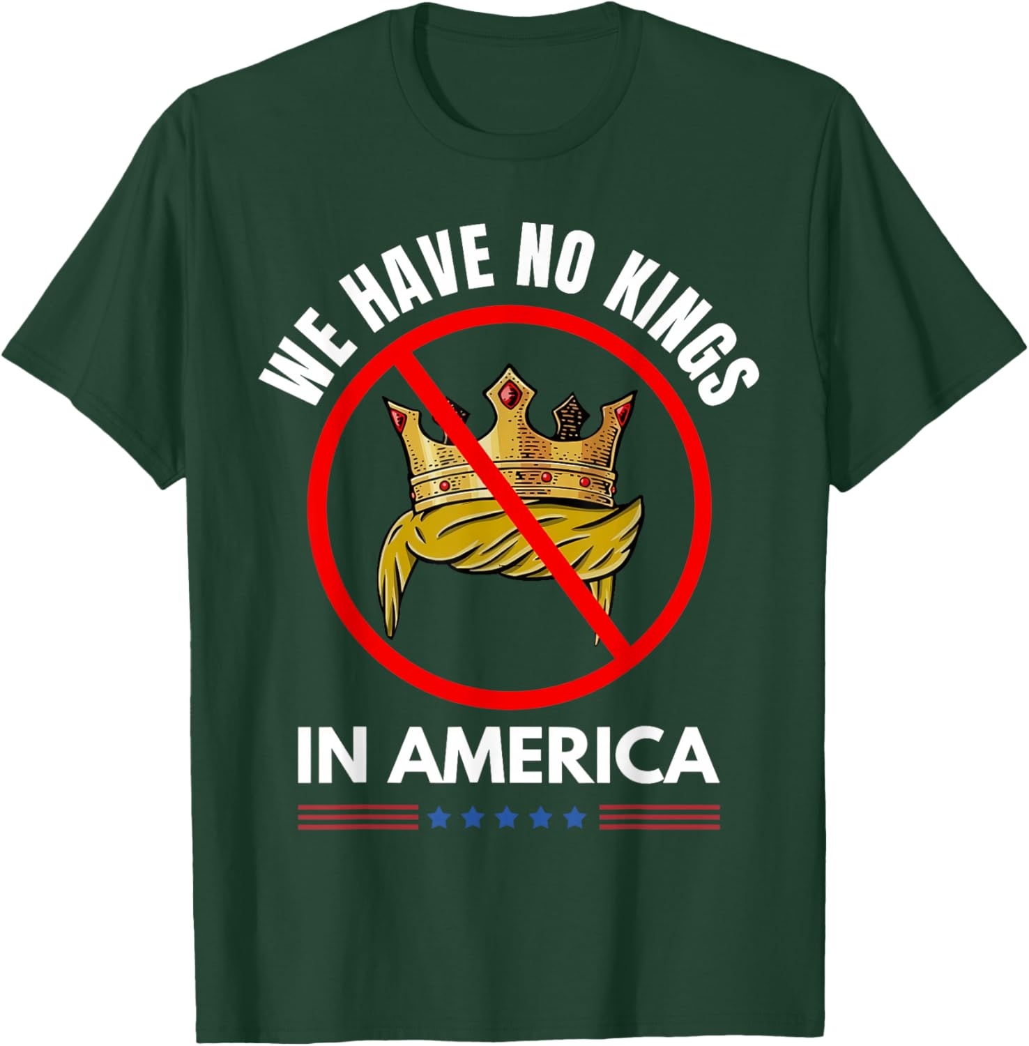 No Kings In America T-Shirt for Trendy Casual Fashion Lovers - 21