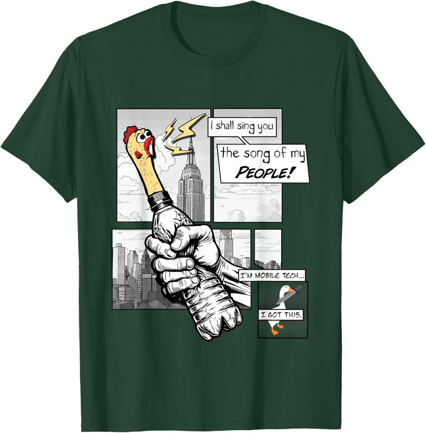 The Song of My People 2025 Mobile Tech T-Shirt for Trendy Comfort - 2