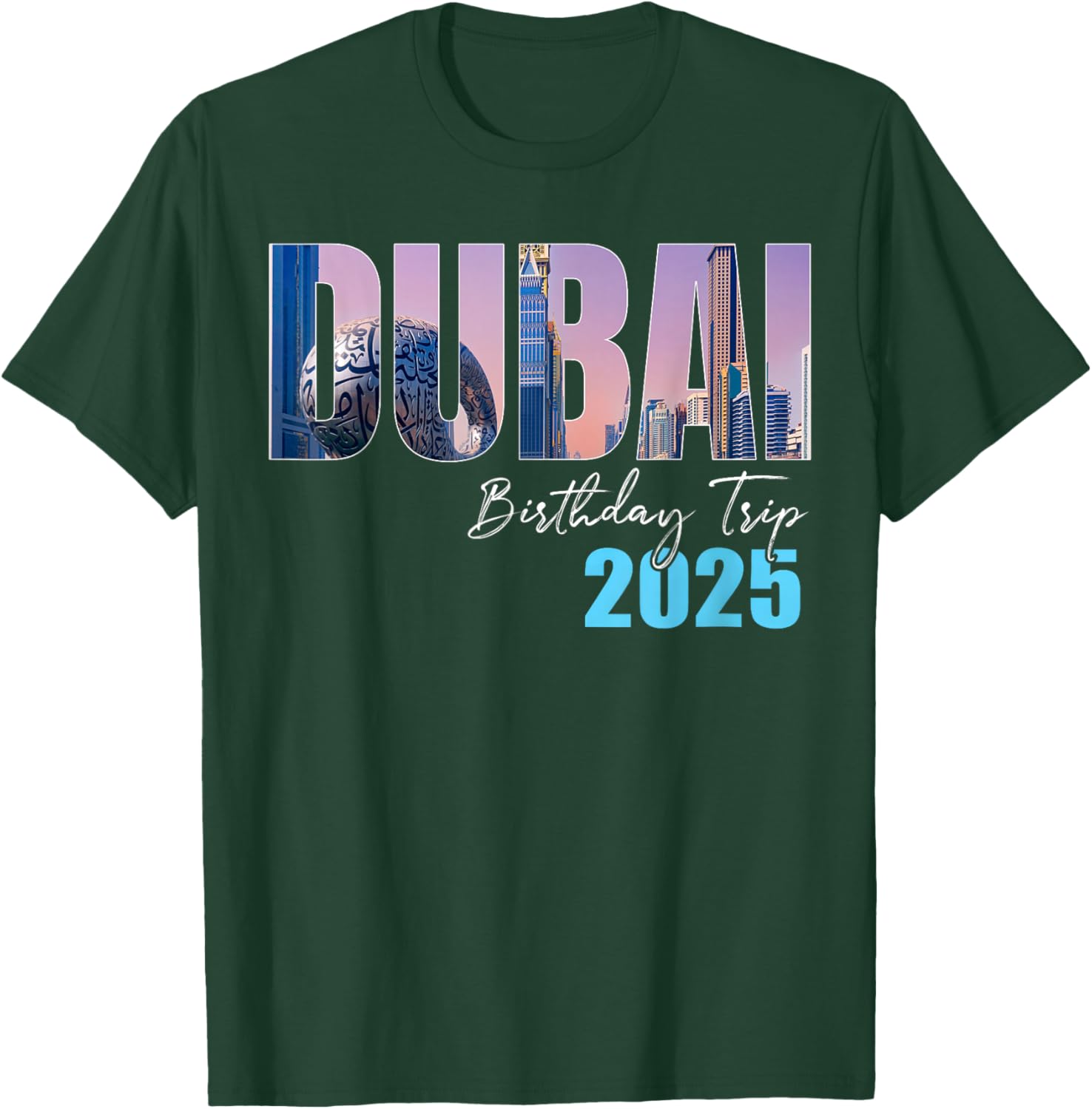 Celebrate in Style with Dubai Birthday Trip Cruise T-Shirt for 2025 - 17