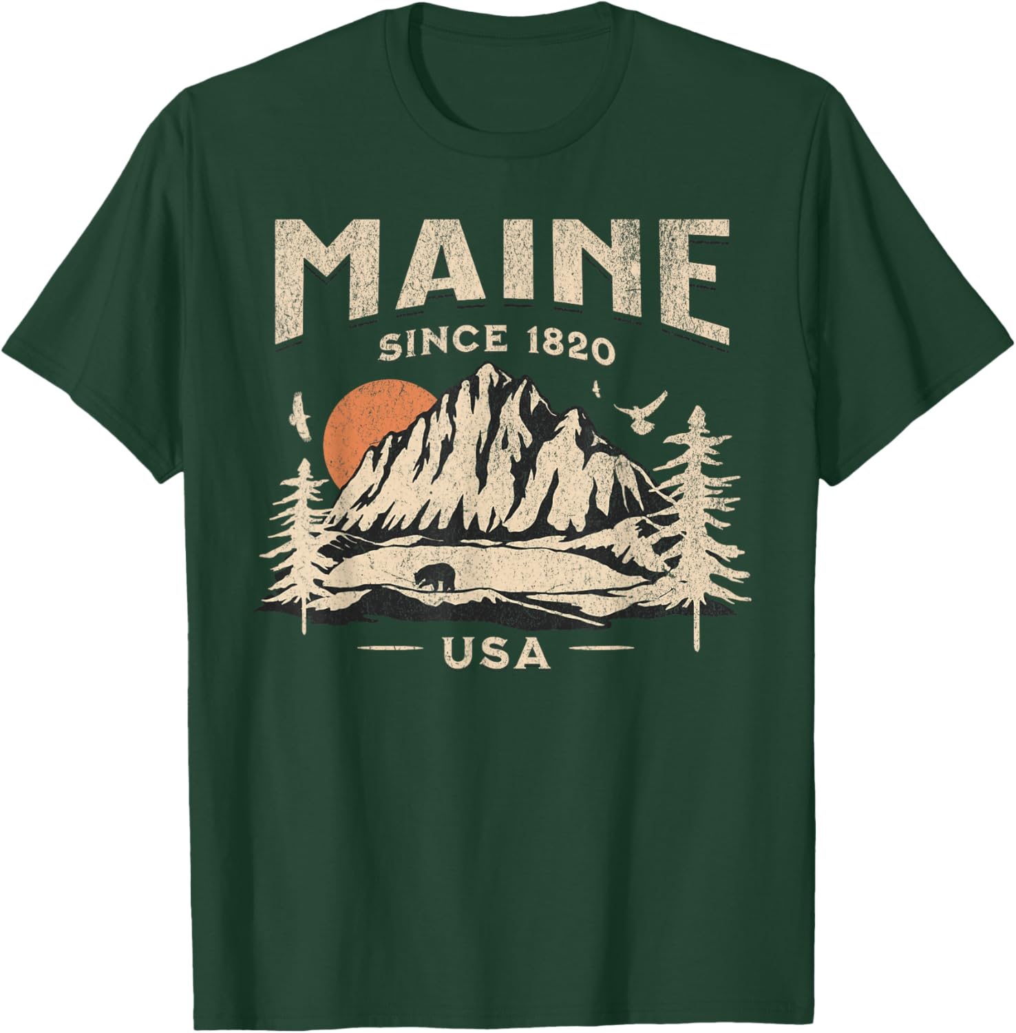 Stylish Maine T-Shirt for Casual Wear - Perfect for Every Adventure - 2