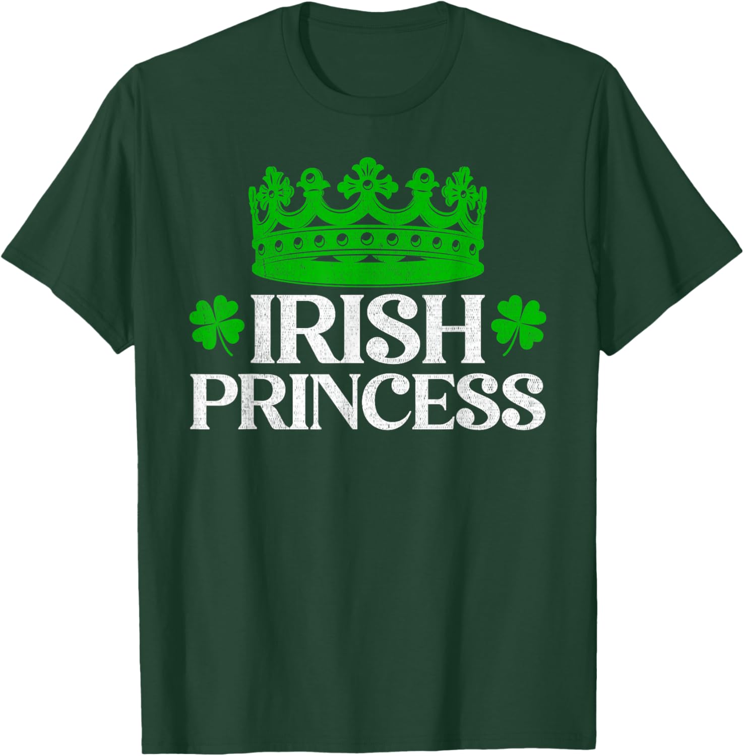 Irish Princess St Patrick's Day T-Shirt for Women and Girls - 13