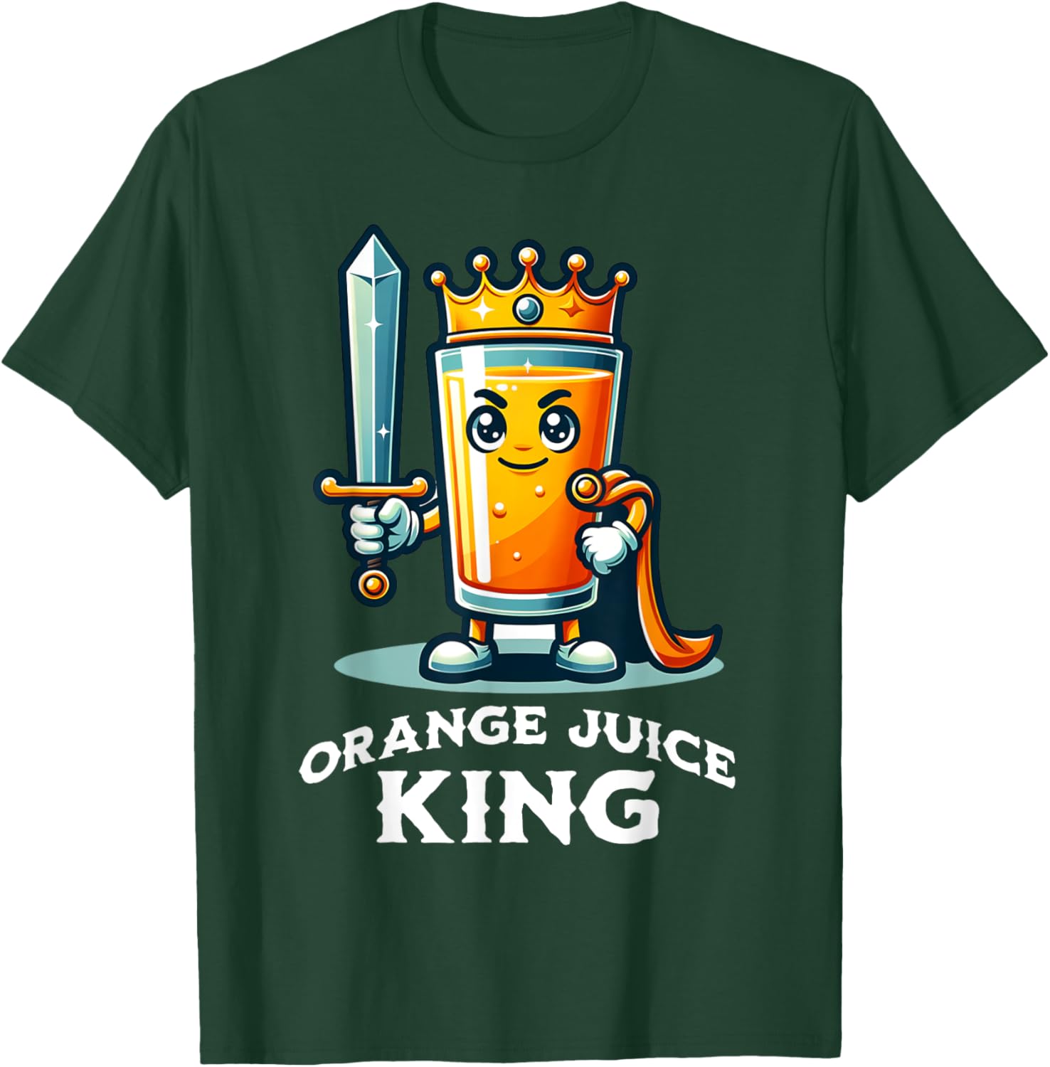 Funny Orange Juice Queen T-Shirt Fresh Juice Lovers Clothing - 7
