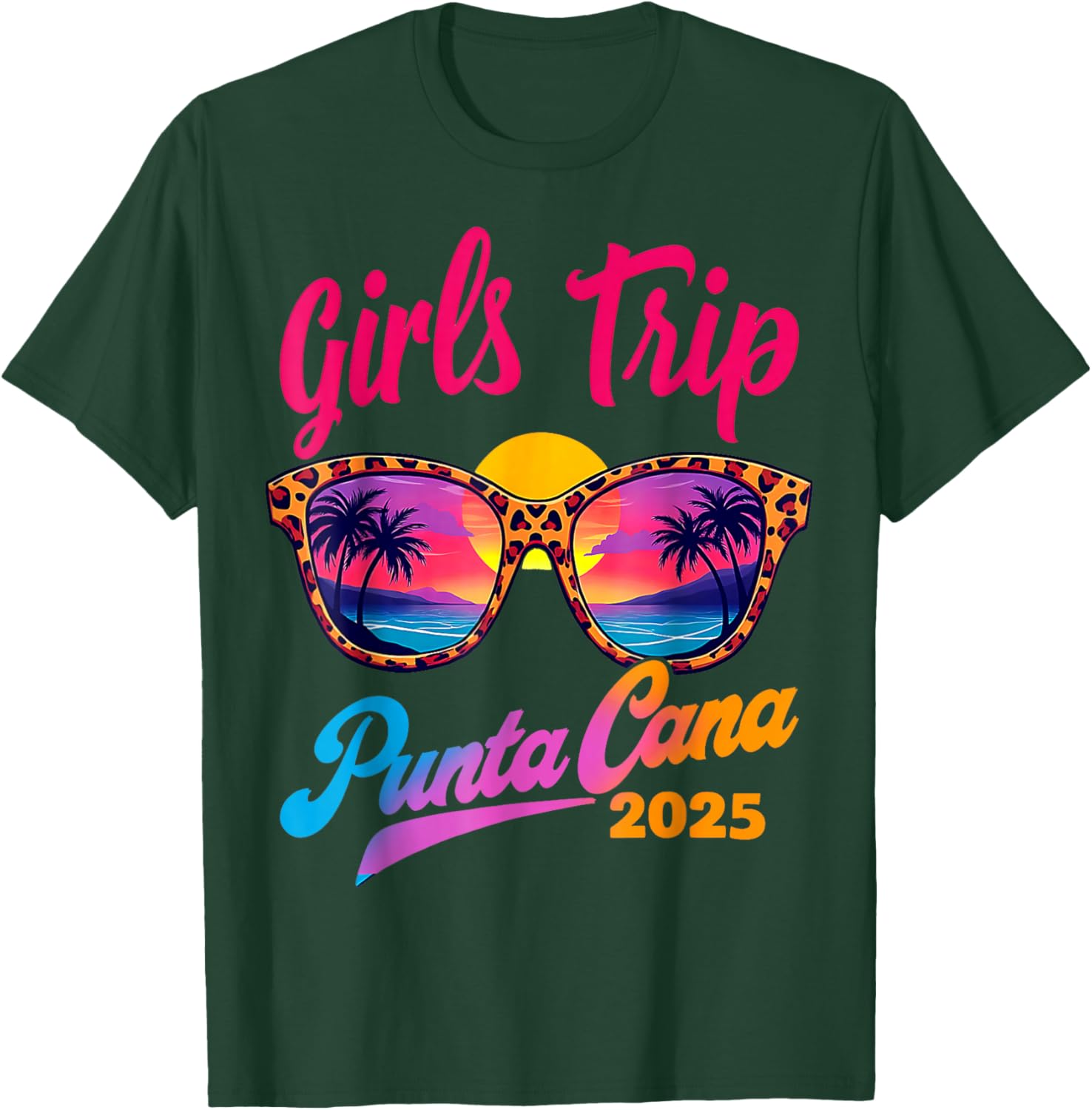 Girls Trip Punta Cana 2025 Matching Summer T-Shirt for Women - 23