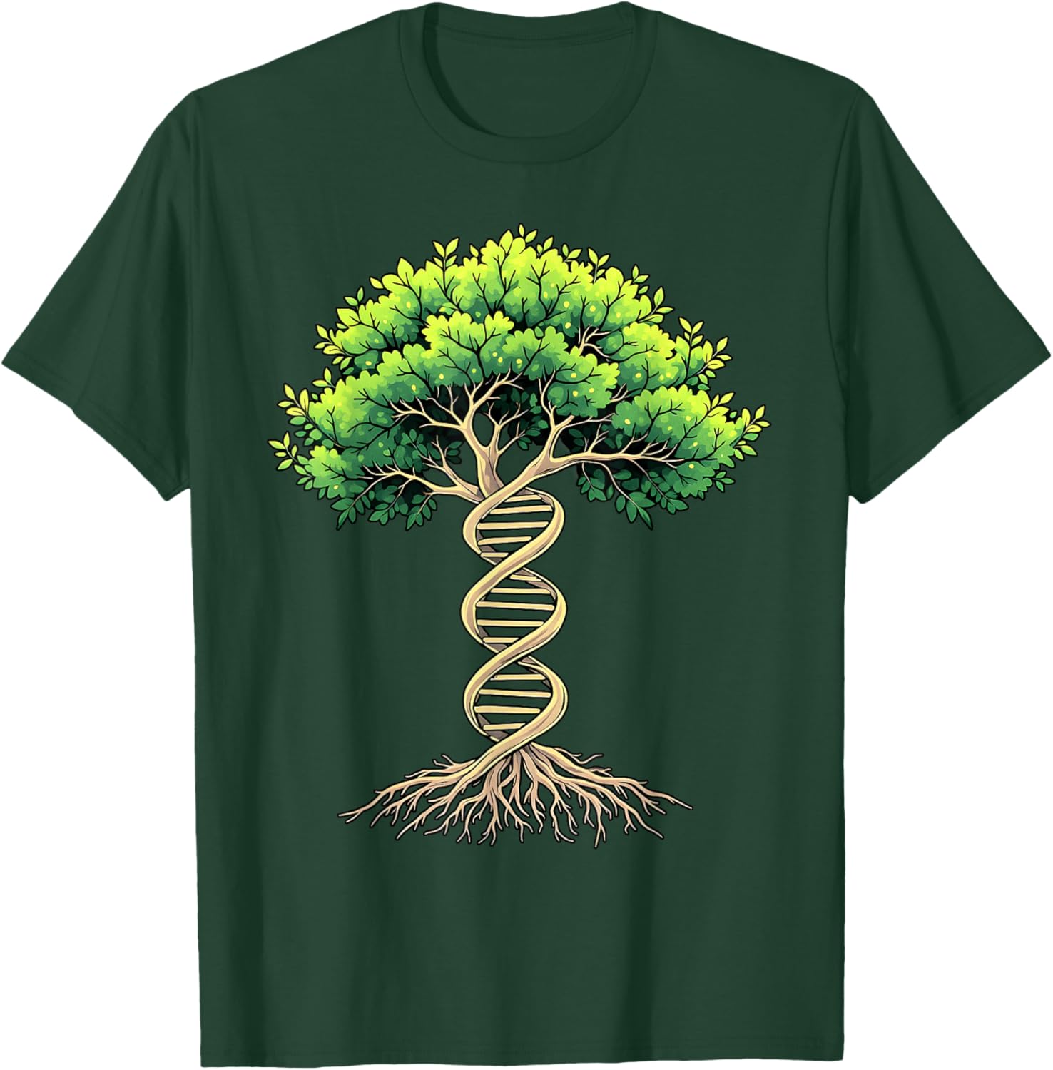 DNA Tree Life Science Nature T-Shirt for Science Lovers and Nature Fans - 16