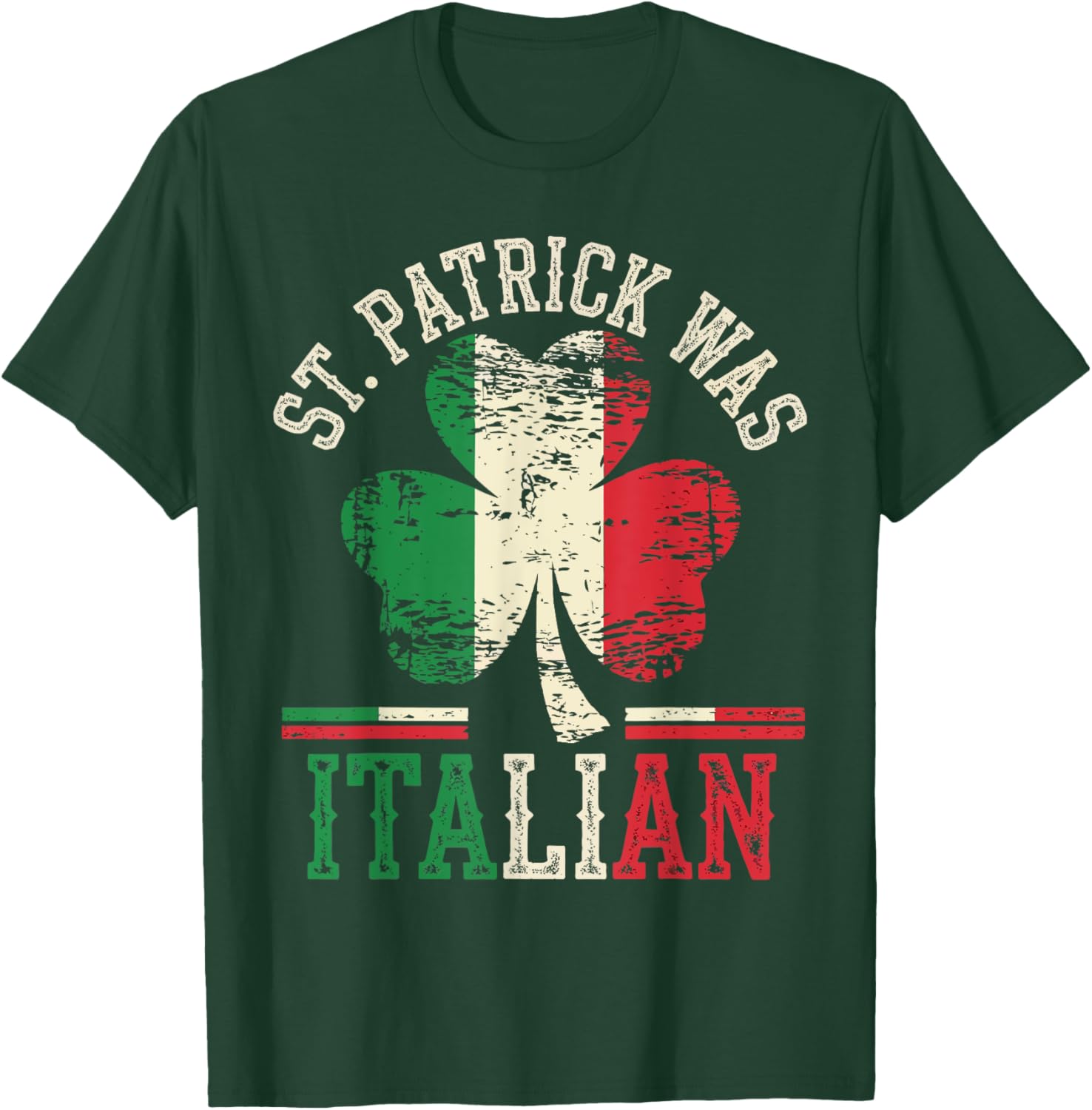 Men's St. Patrick's Day T-Shirt for Italian Women's Fun Celebrations - 3