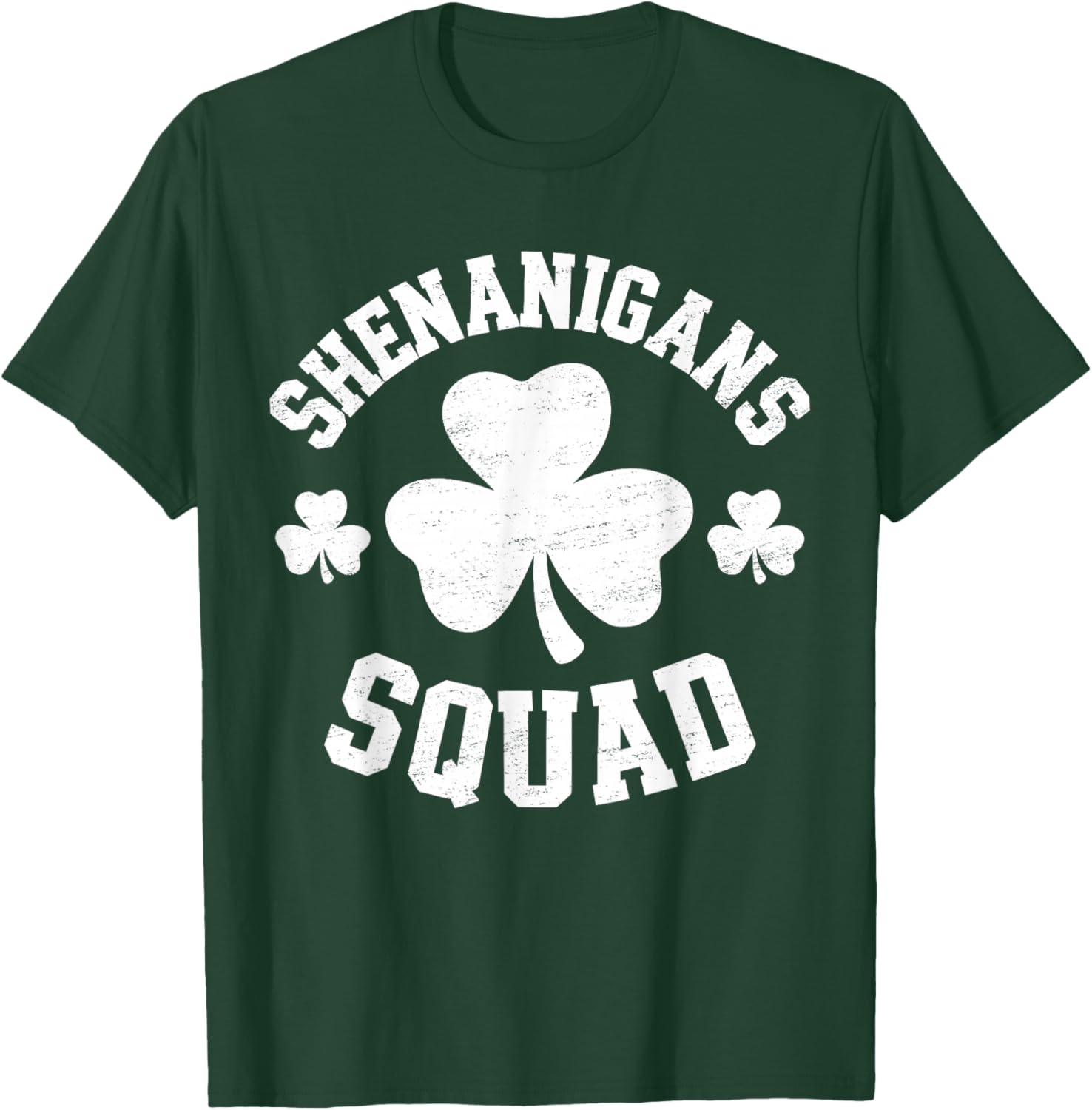 Vintage Shenanigans Squad St Patrick's Day Irish Pride T-Shirt - 3