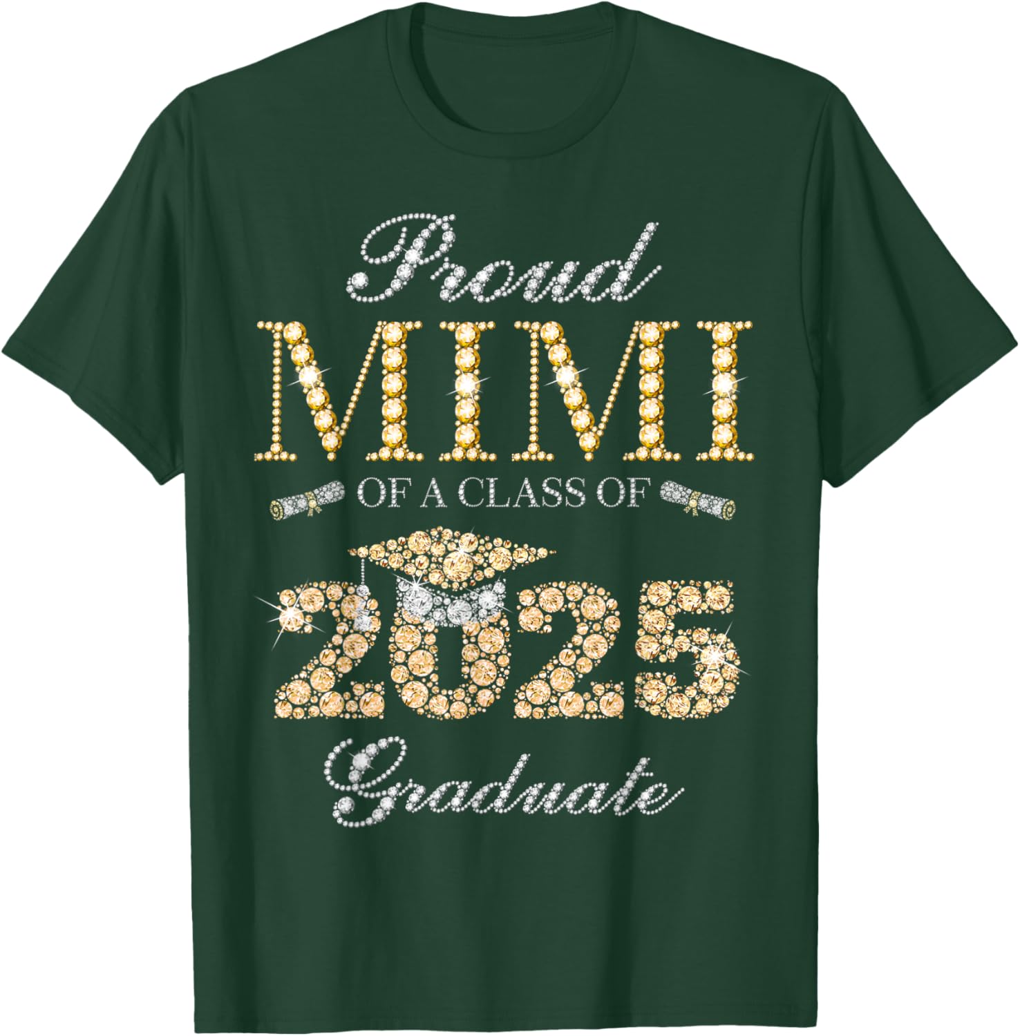Proud Mimi of a Class of 2025 Graduate T-Shirt for Celebrating Achievements - 9