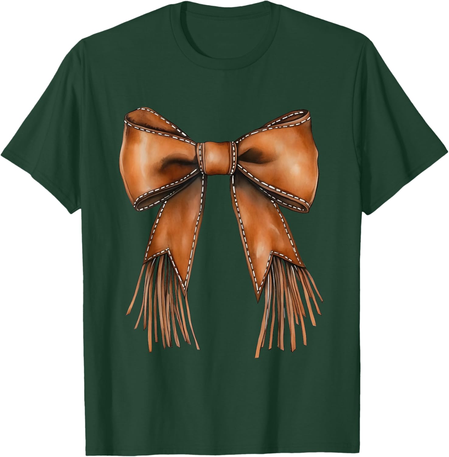 Cowgirl Bow Y2K Coquette Western T-Shirt for Trendy Style and Comfort - 28