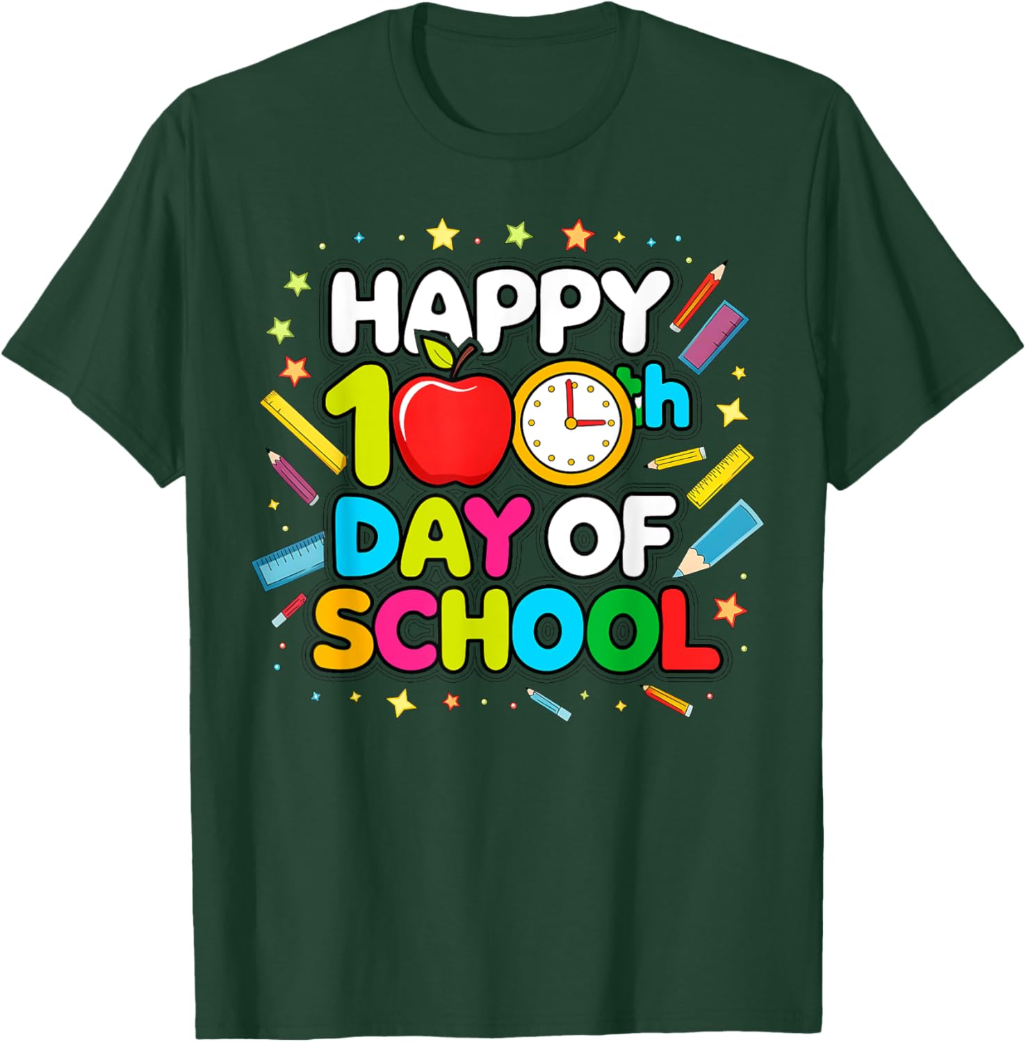 100 Days of School T-Shirt for Toddlers Perfect for Teachers and Students - 18