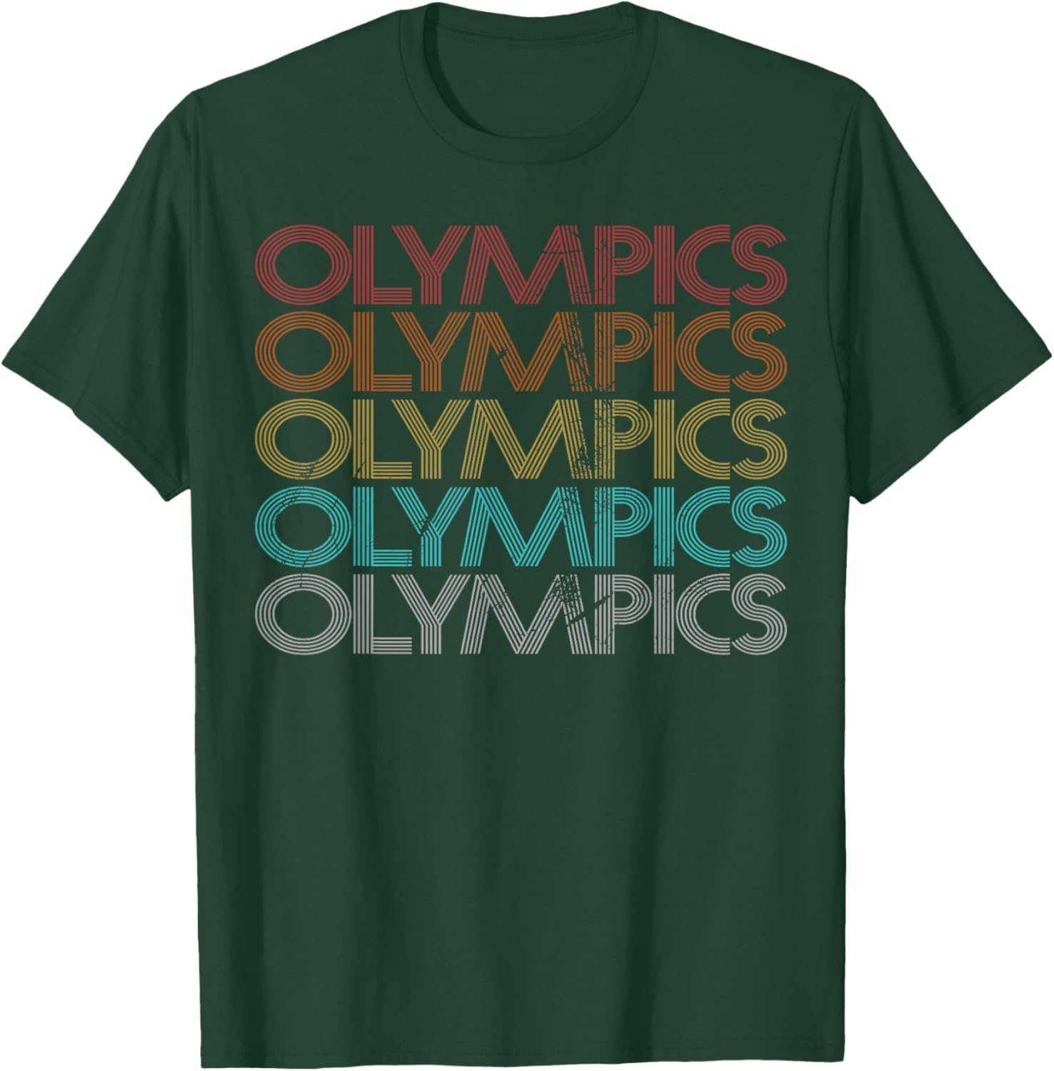 Retro Vintage Olympics T-Shirt for Sports Lovers and Casual Outfits - 3