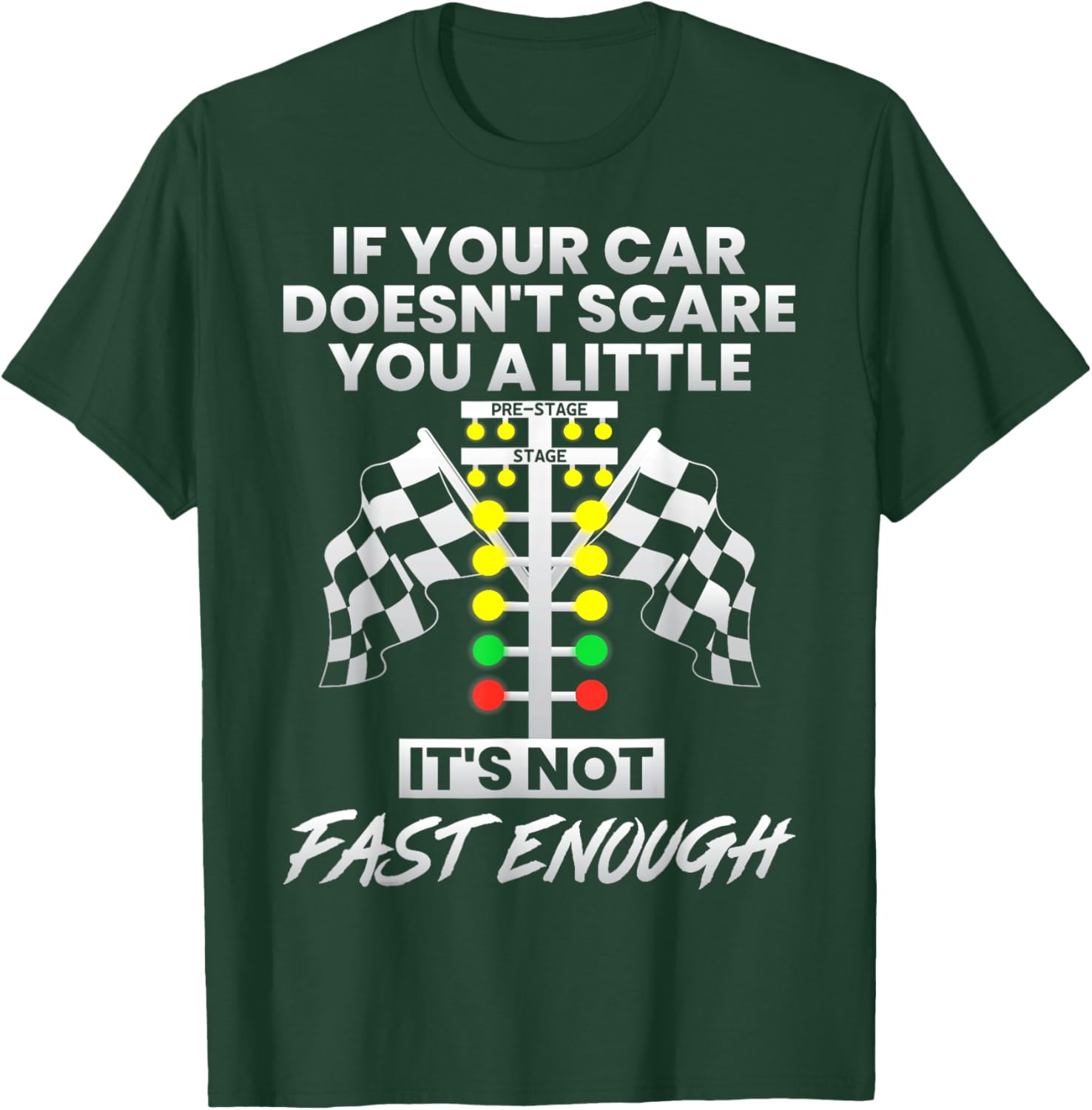 Fast Cars T-Shirt If Your Car Doesn't Scare You A Little Gift for Speed Lovers - 2