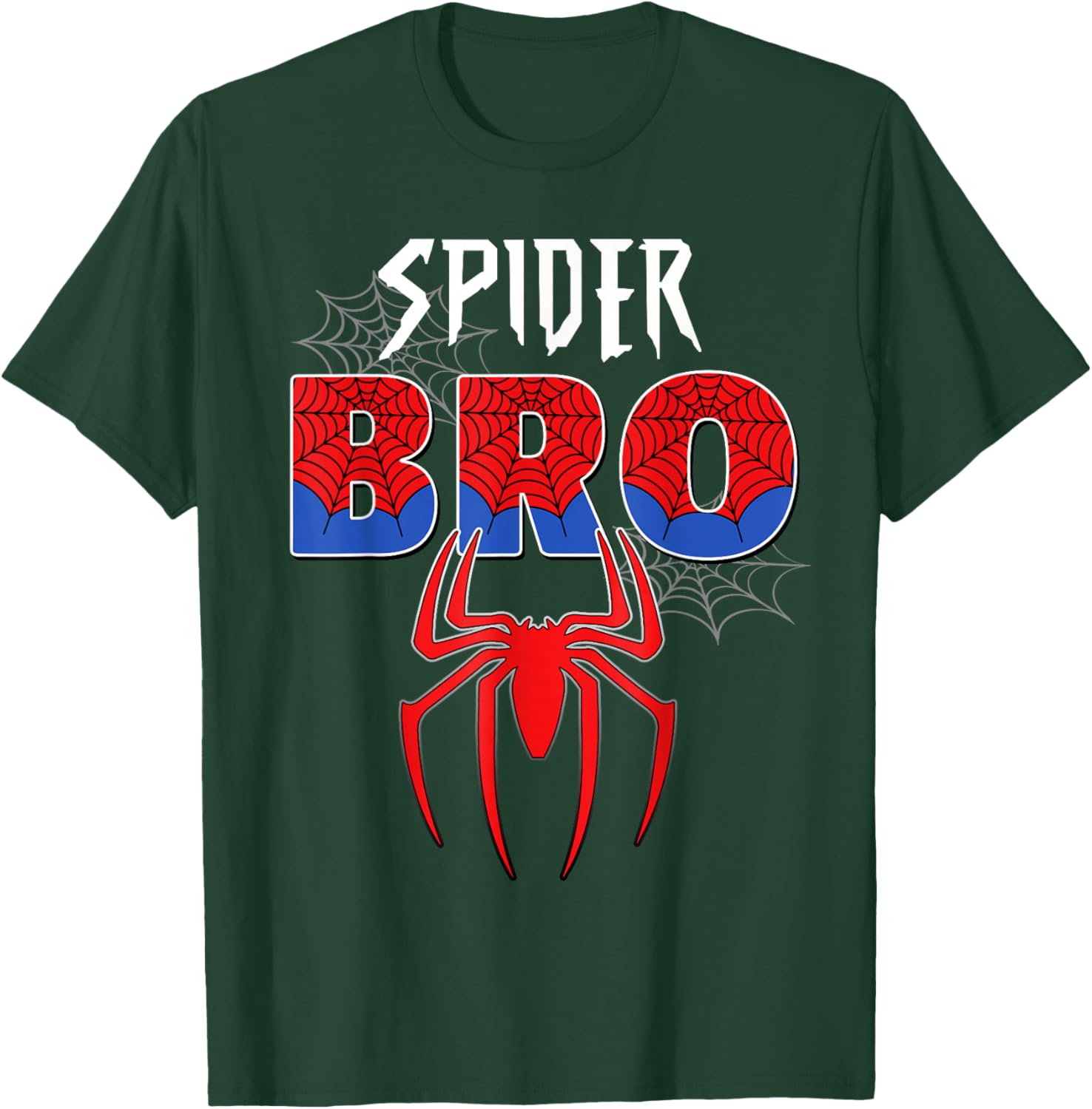 Funny Spider Bro Birthday Family Matching T-Shirt for Kids and Adults - 1