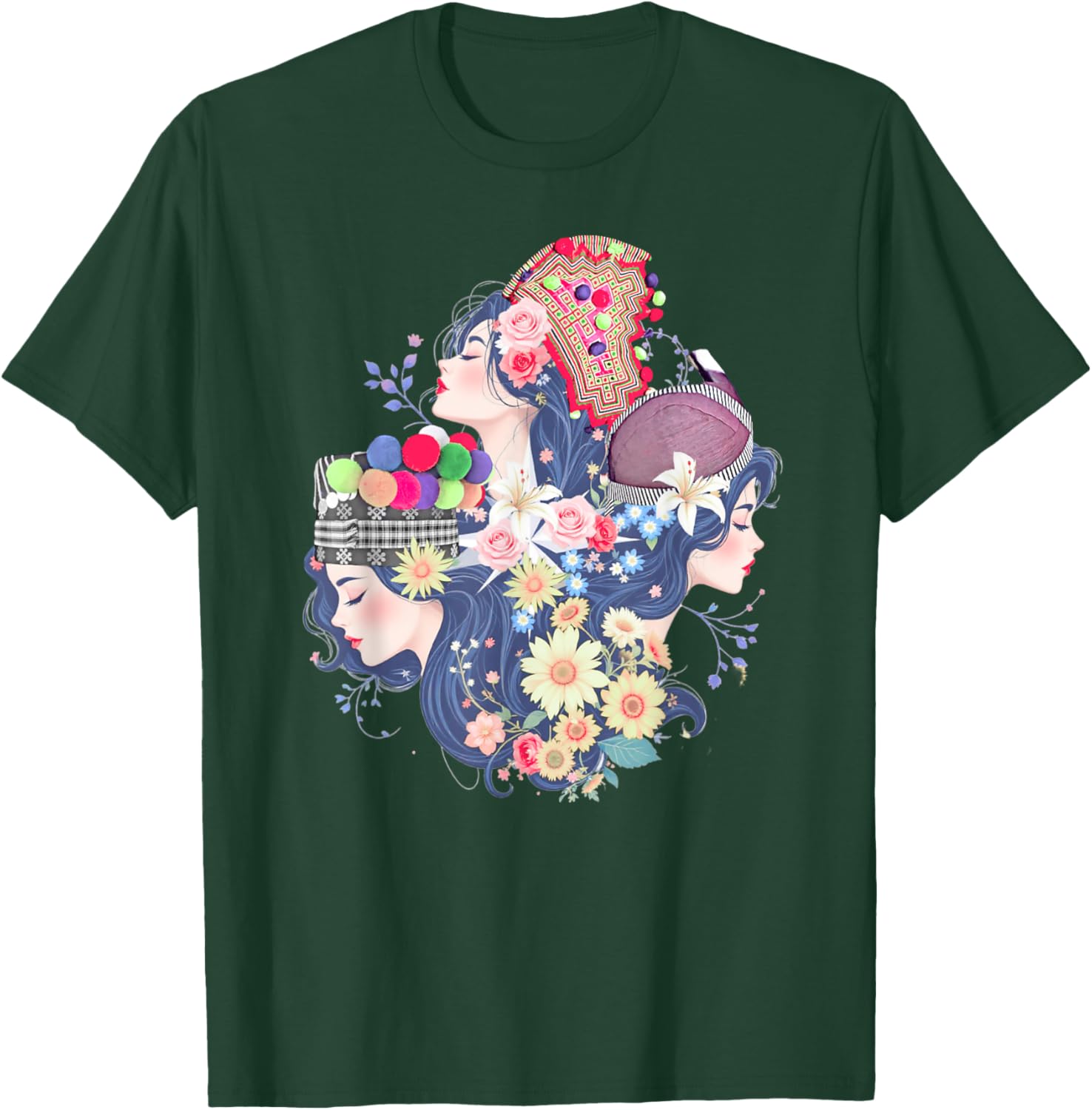 Hmong Proud Sisters Forever T-Shirt - Celebrate Hmong Heritage in Style - 8