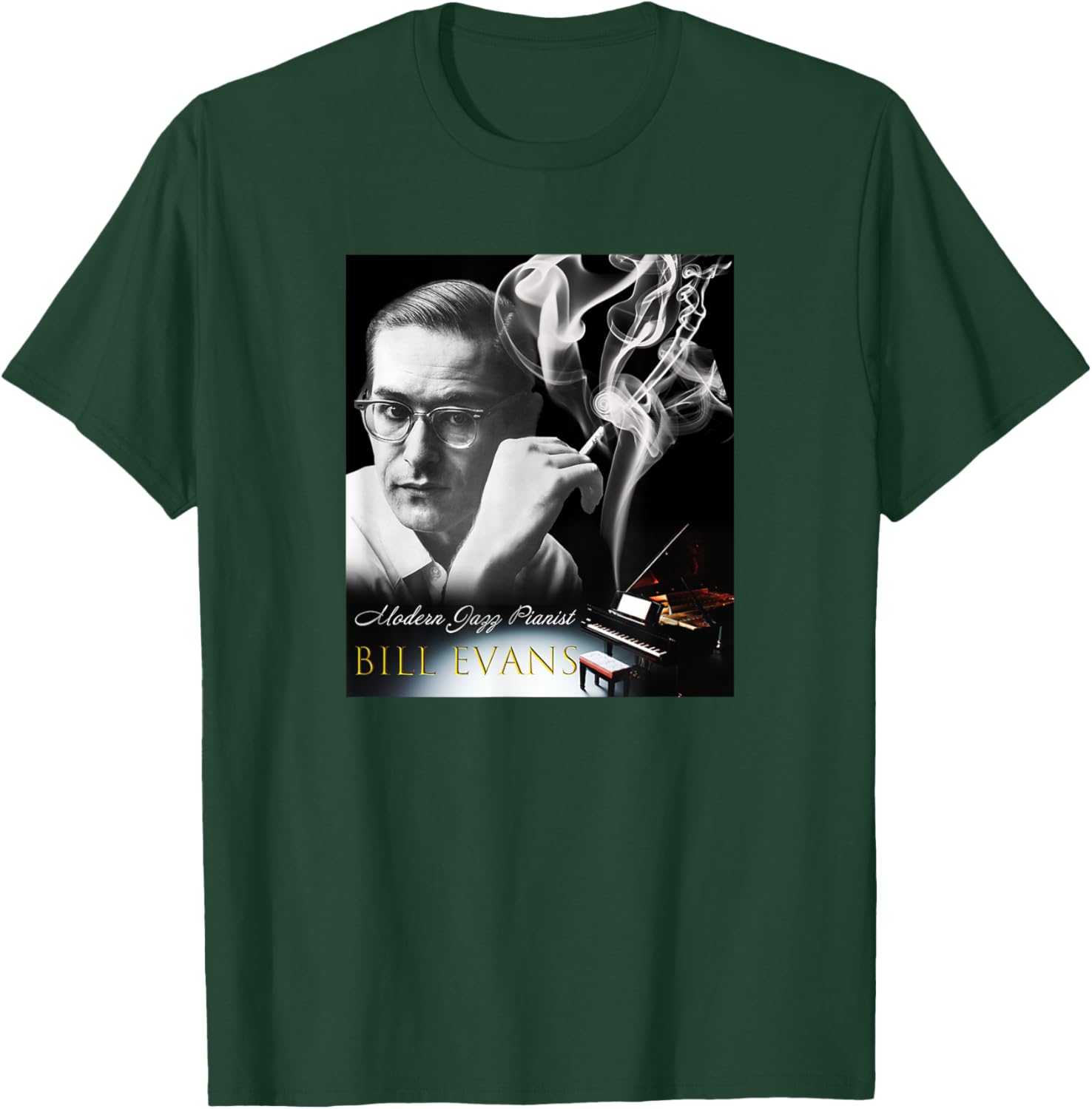Bill Evans 001 T-Shirt for Music Lovers - Stylish and Comfortable Apparel - 20