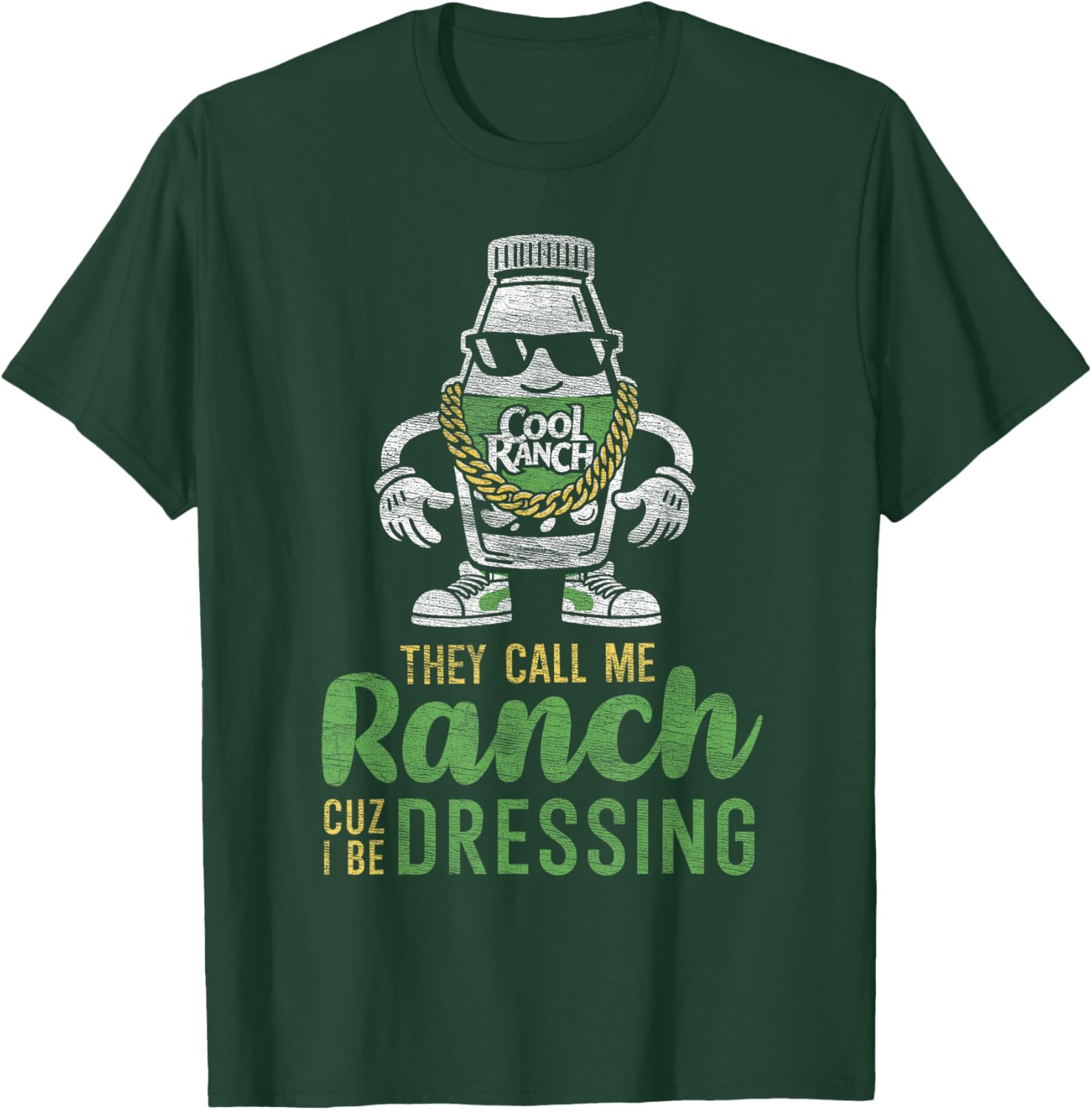 Funny Ranch Dressing T-Shirt They Call Me Ranch Casual Humor Tee - 3