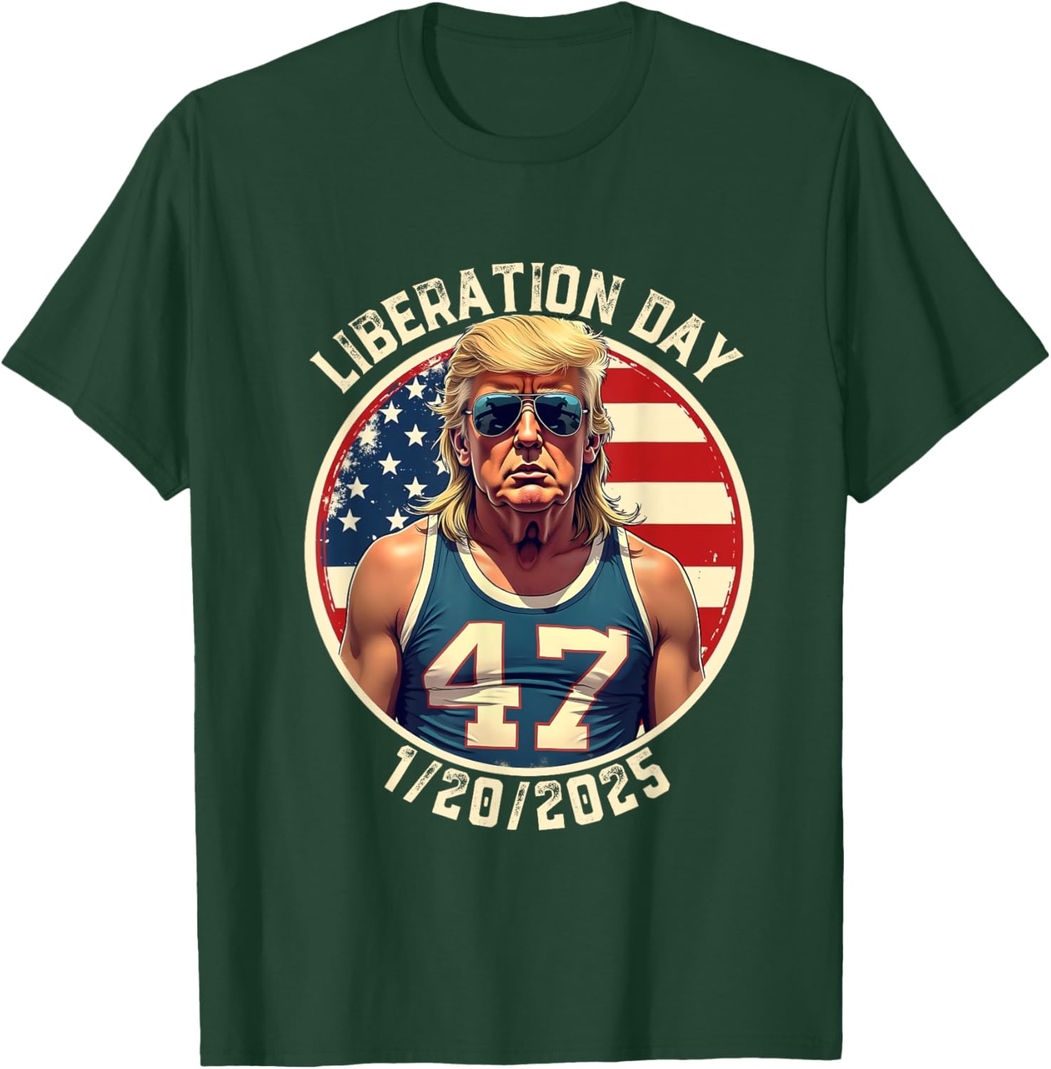 Happy Liberation Day Patriotic Trump Inauguration Day 2025 T-Shirt - 13