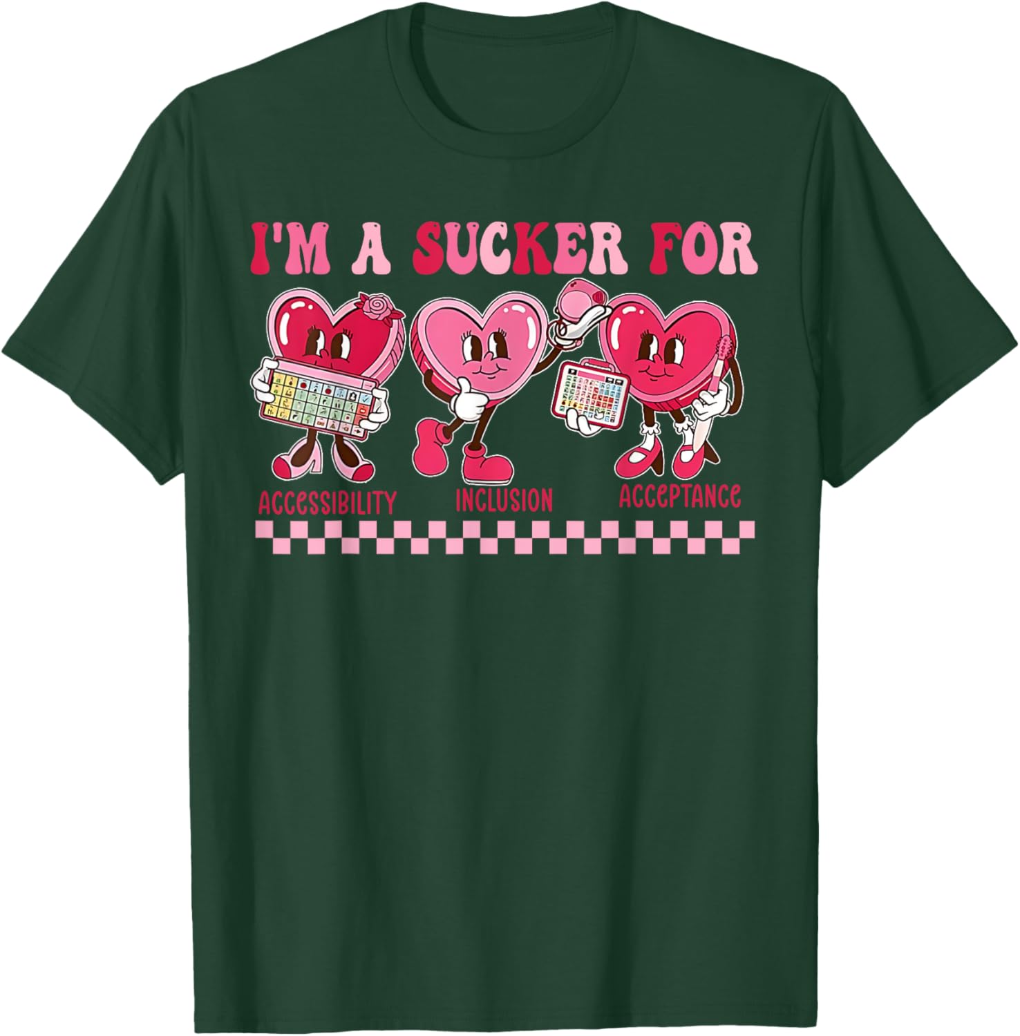 Funny I'm a Sucker for My Patients SLP Valentine T-Shirt for Speech Therapists - 12
