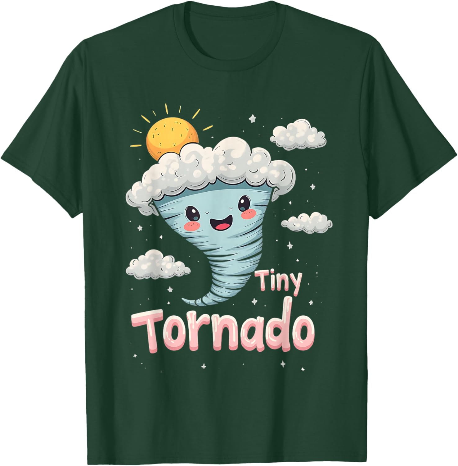 Cute Tiny Tornado T-Shirt for Messy Toddlers and Kids - Fun Style! - 3
