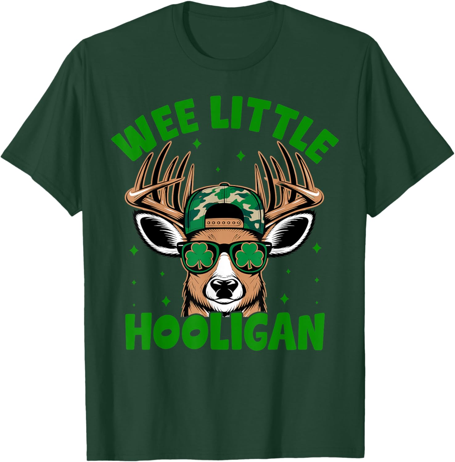 Bucked Wee Little Hooligan St Patrick's Day T-Shirt for Kids - 7